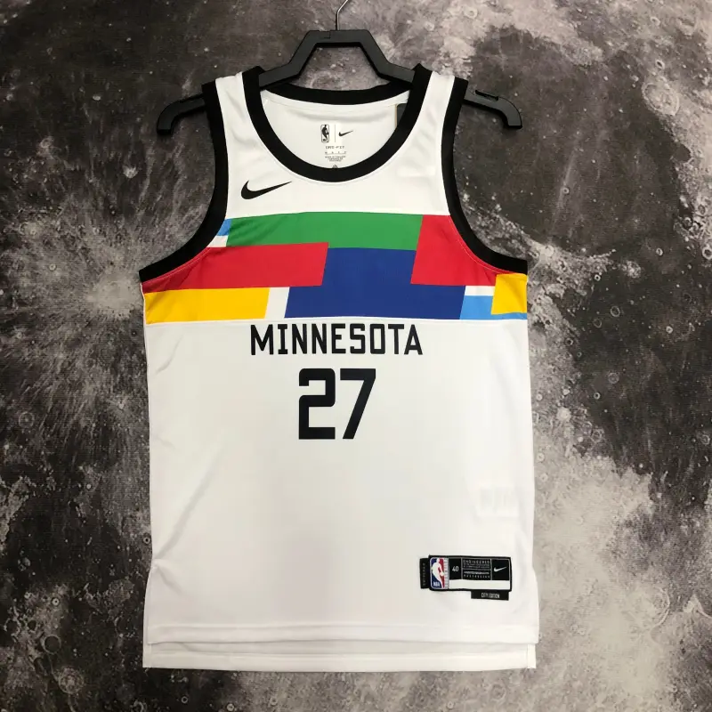 23 SEASON MINNESOTA TIMBERWOLVES CITY VERSION JERSEY NO.27 GOBERT