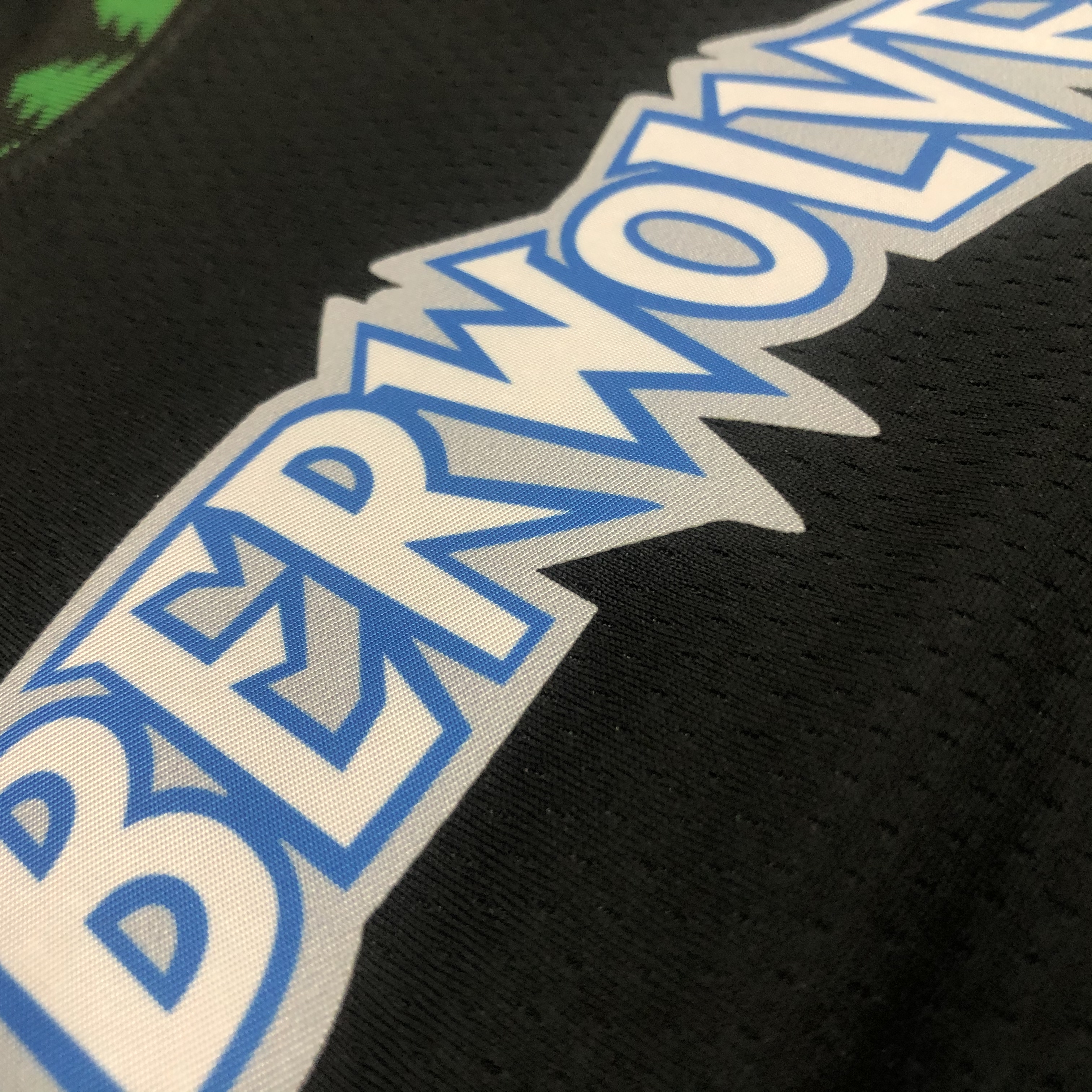 18 Season MINNESOTA TIMBERWOLVES BLACK  NO.21 GARNETT