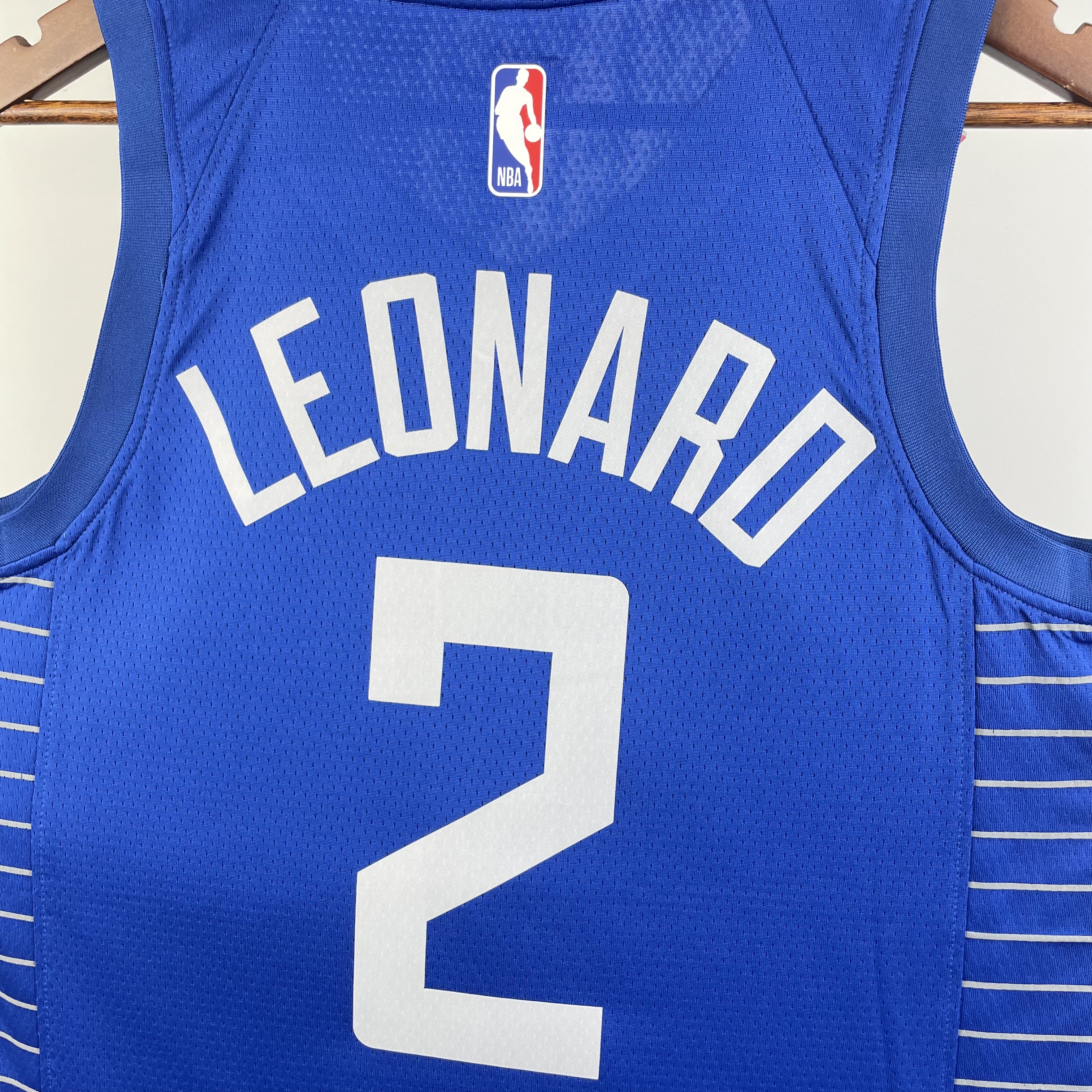 23 Season Los Angeles Clippers Away Blue  No.2 Leonard