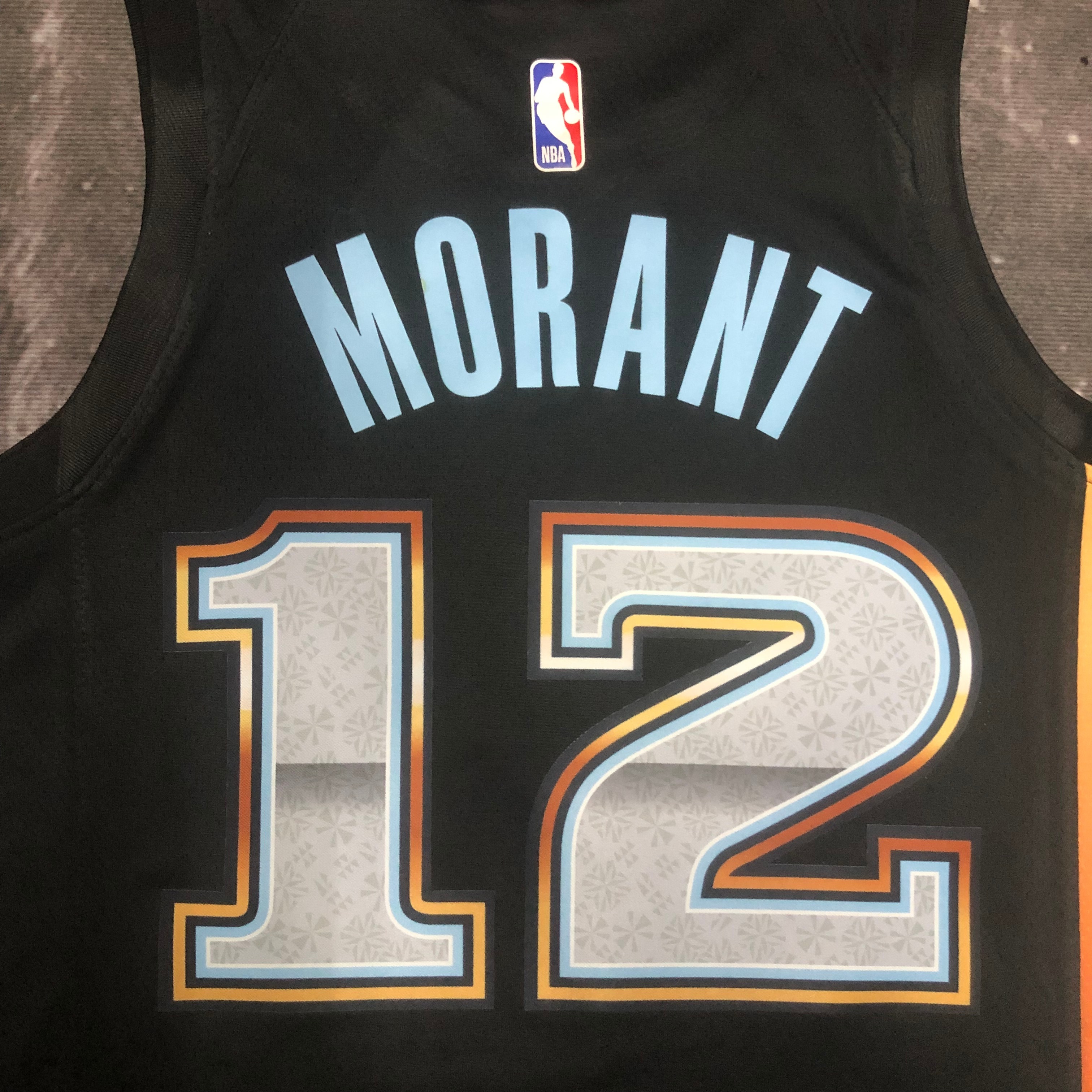 23 Season Grizzlies City Edition No.12 S-XXL