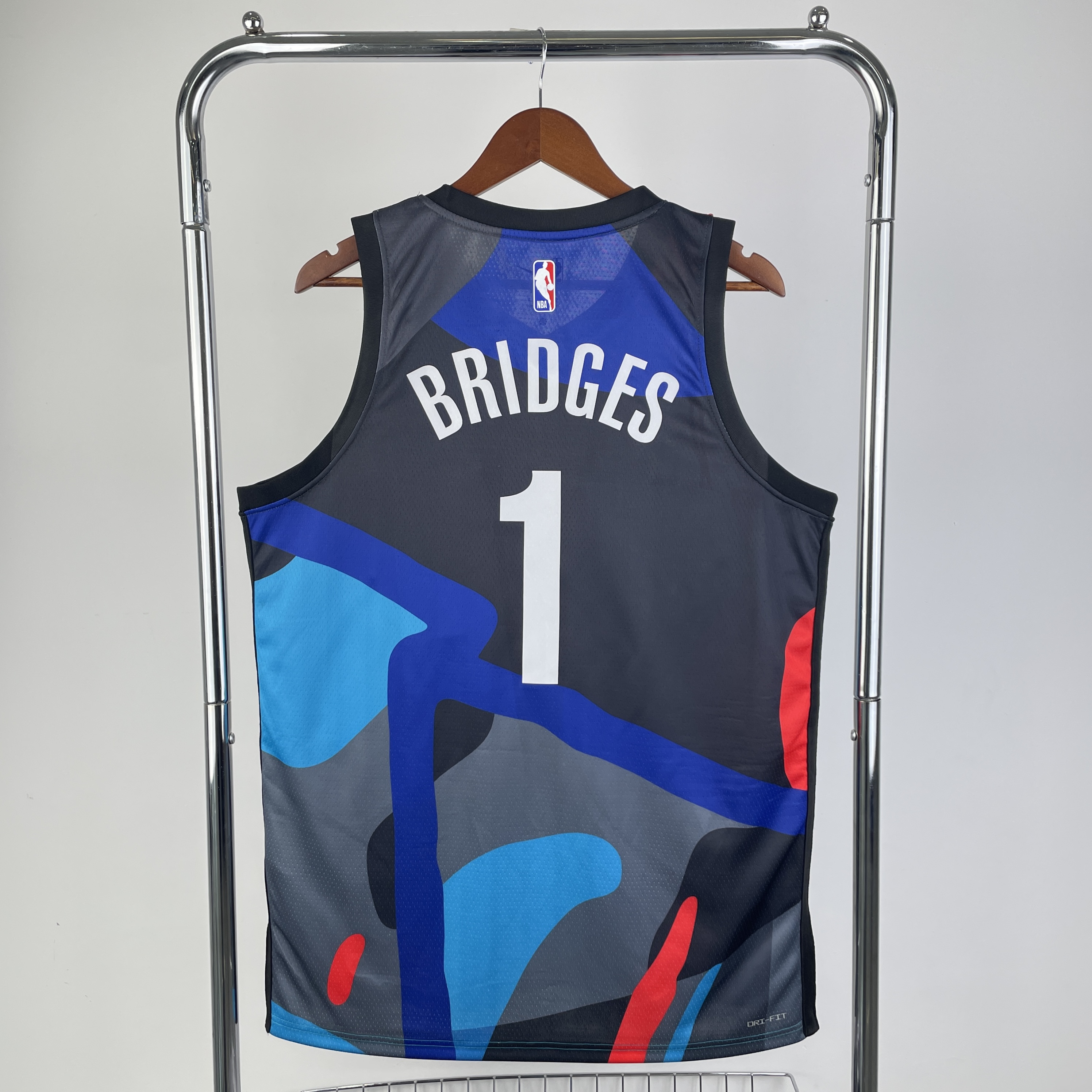24 Season Brooklyn Nets City Edition No. 1 Bridges