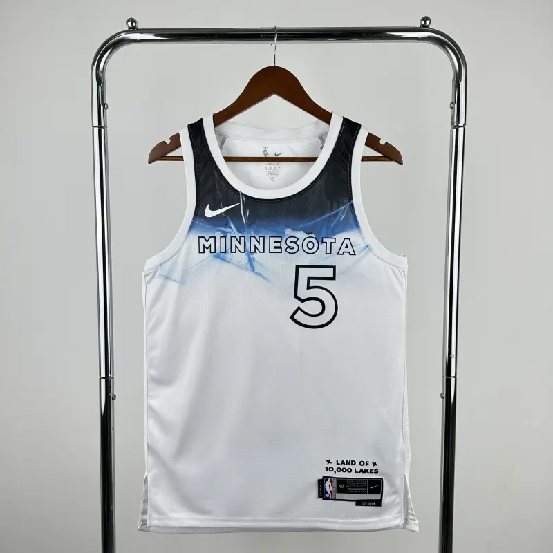 25 SEASON MINNESOTA TIMBERWOLVES CITY VERSION JERSEY NO.5