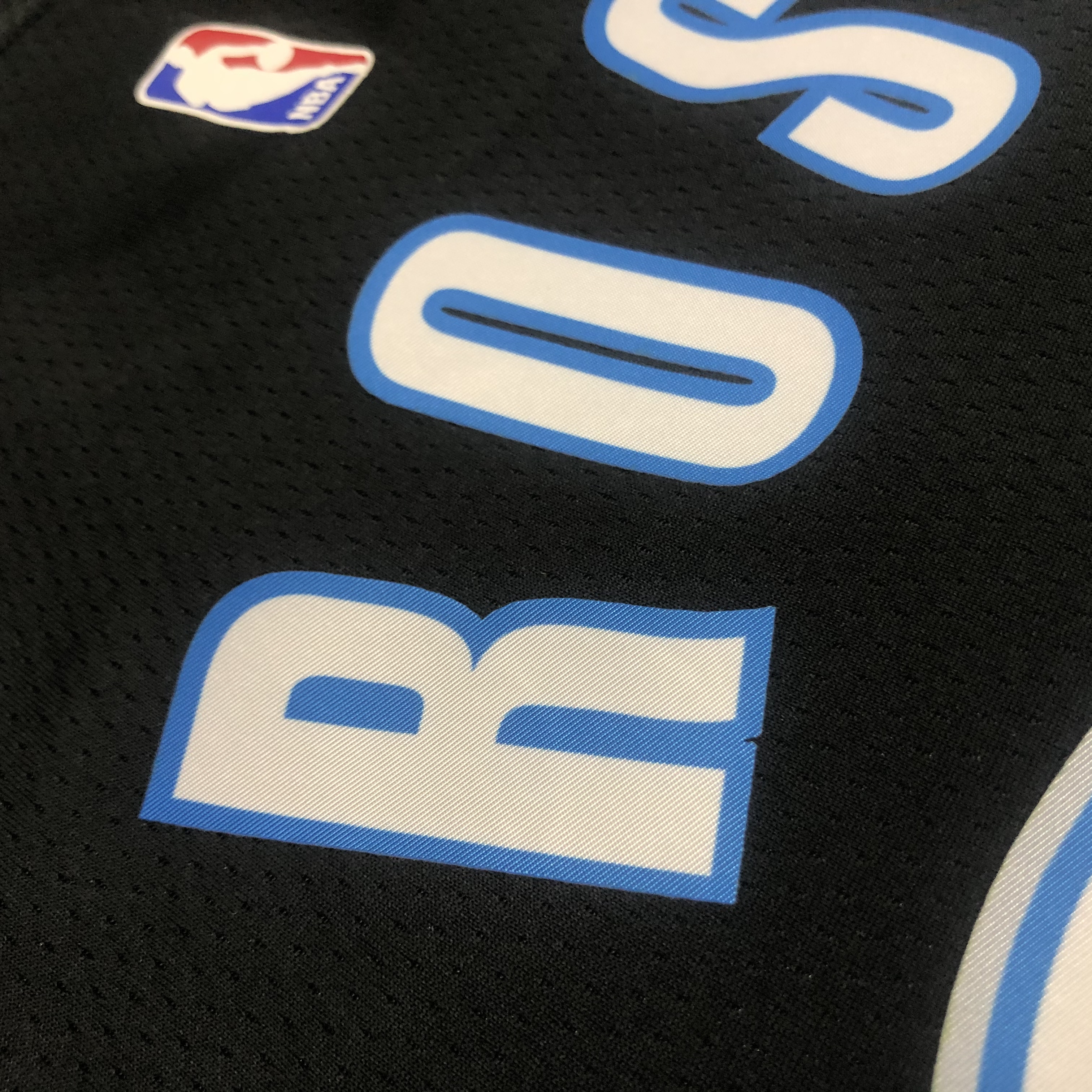 18 Season MINNESOTA TIMBERWOLVES BLACK  NO.25 ROSE