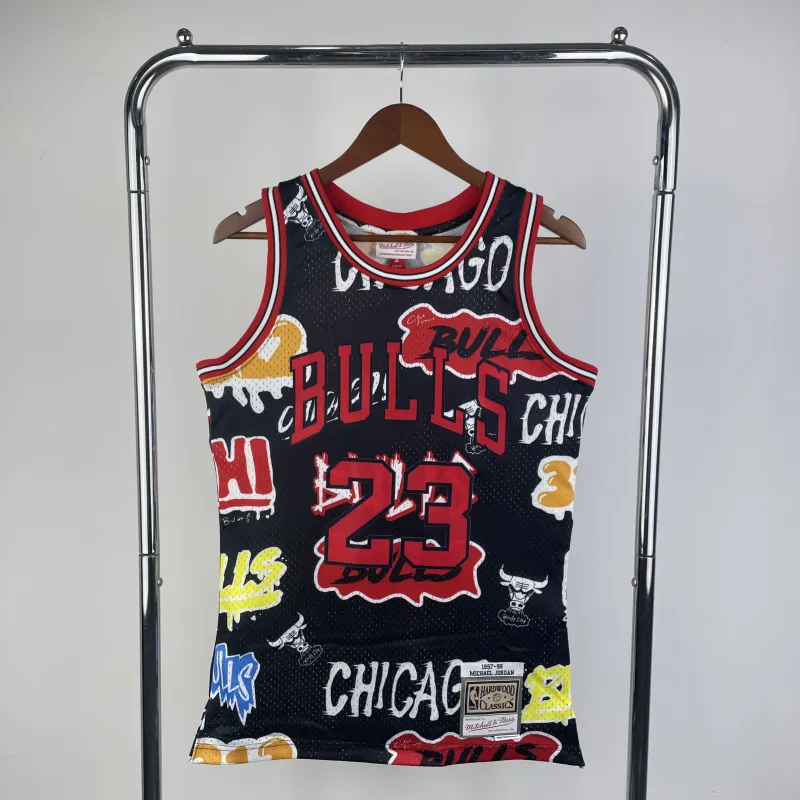 MN Heat Pressed Vintage Jersey: Chicago Bulls 1997/98 Jersey