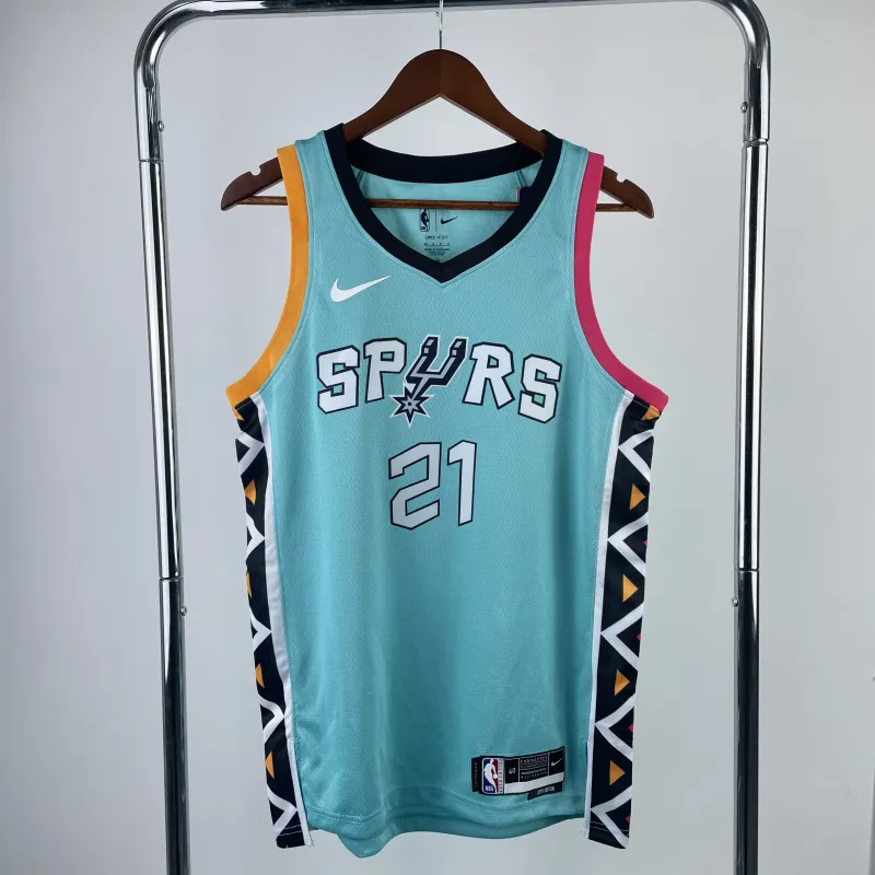 23 Season SAN ANTONIO SPURS City Edition #21 DUNCAN