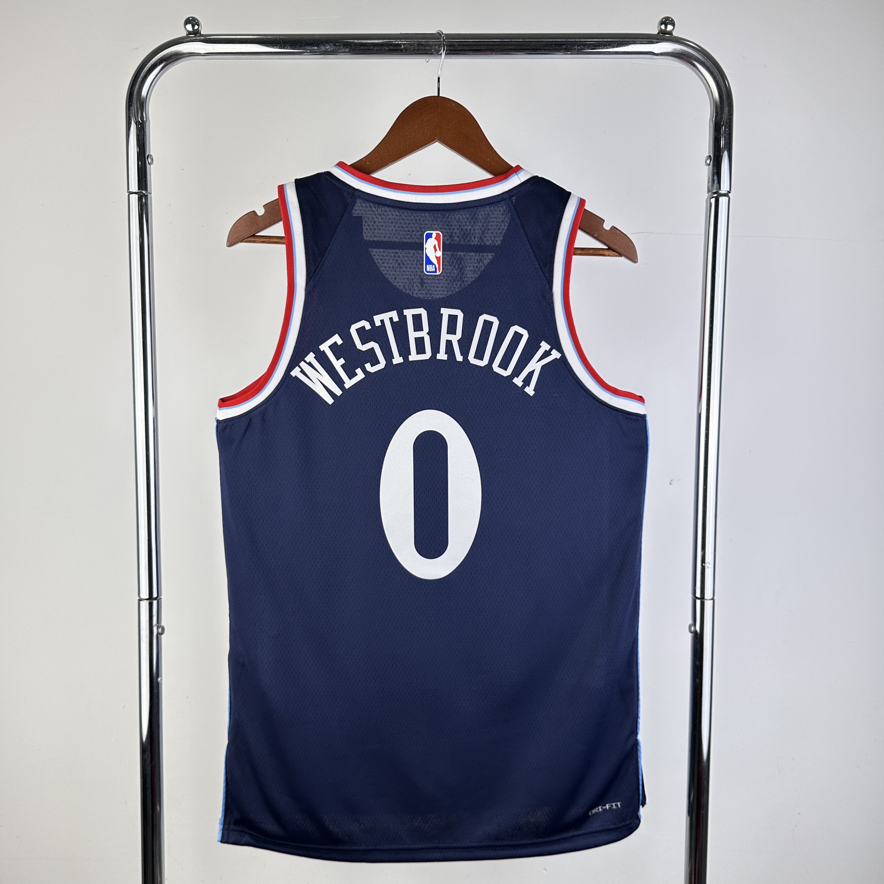 24/25 Season Los Angeles Clippers Away  No.0 Westbrook