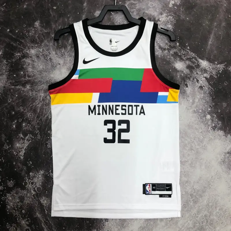 23 SEASON MINNESOTA TIMBERWOLVES CITY VERSION JERSEY NO.32 TOWNS