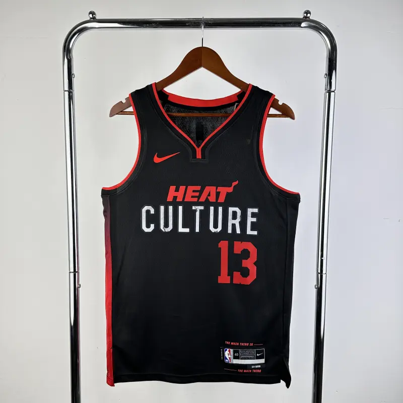 24 Season Miami Heat City Edition Jersey No.13 Adebayo