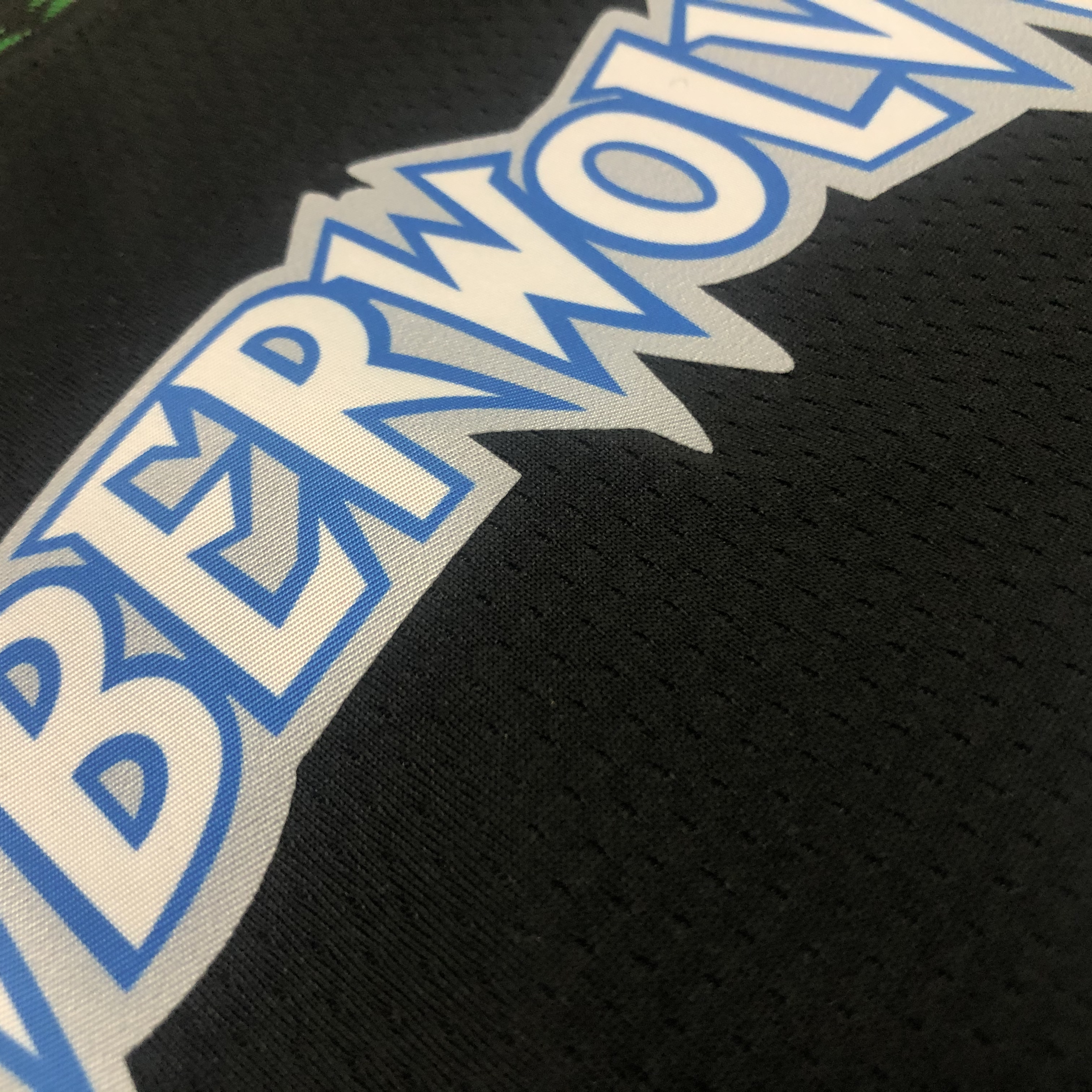 18 Season MINNESOTA TIMBERWOLVES BLACK  NO.1 EDWARDS