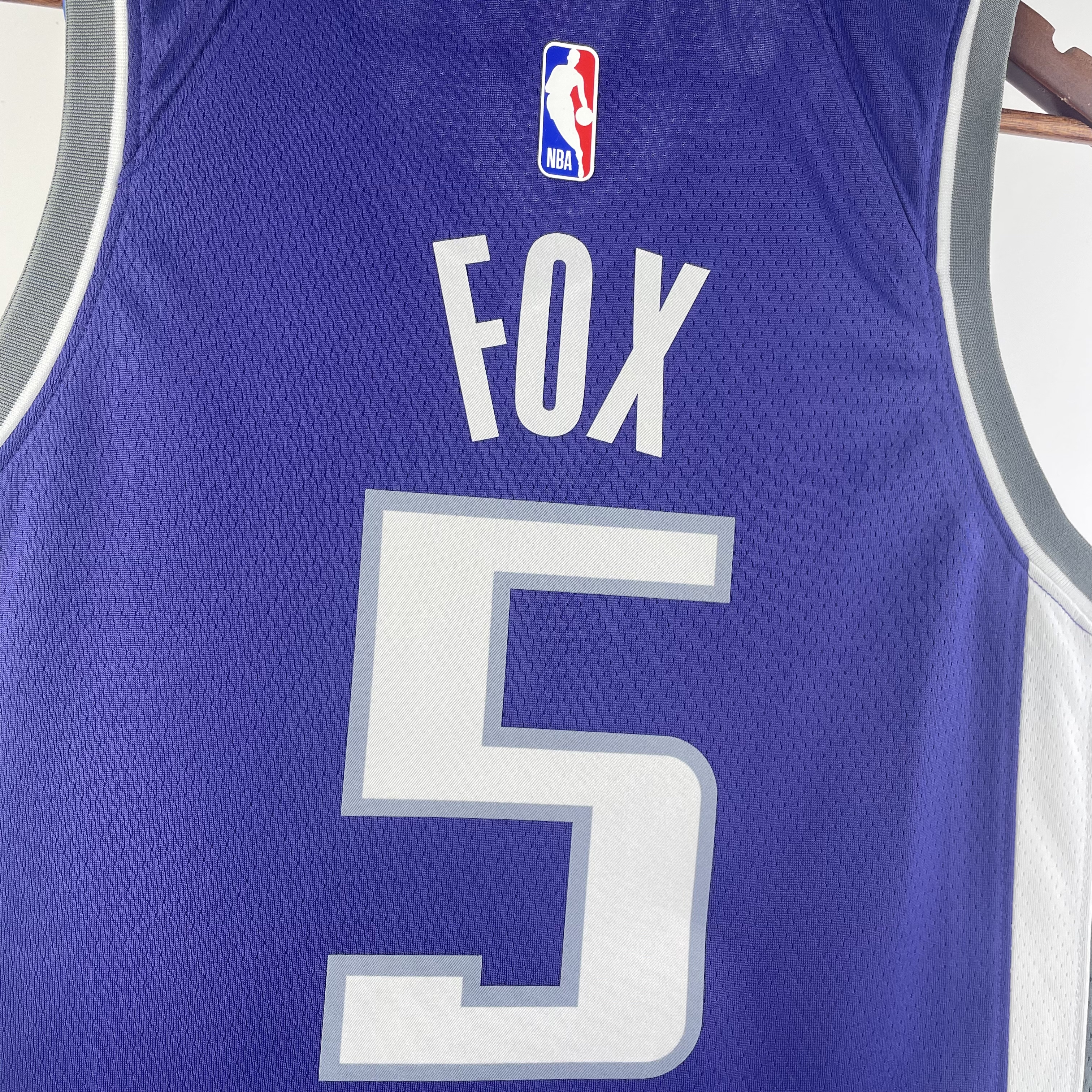 23 SEASON SACRAMENTO KINGS Away PURPLE  #5 FOX
