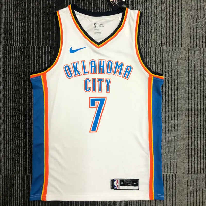 Oklahoma City Thunder White No.7 ANTHONY