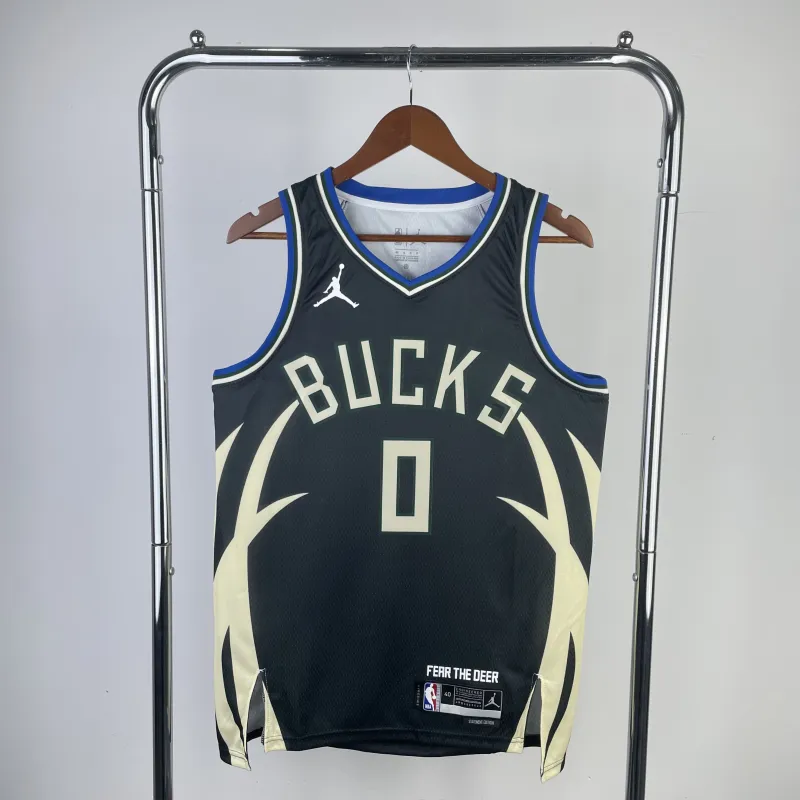 23 Season Milwaukee Bucks J0rdan Jersey No.0