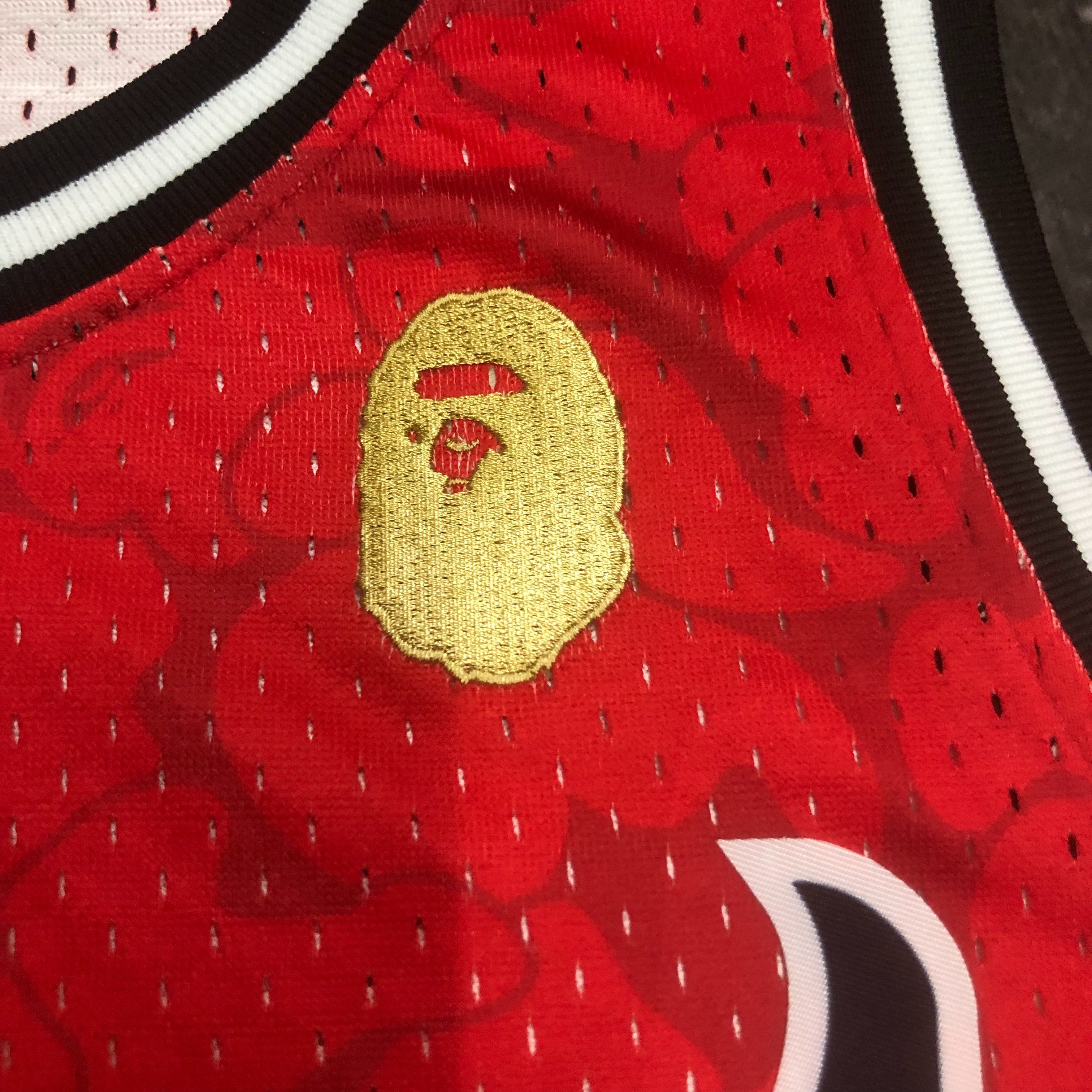 MN Heat Press Retro: Miami Heat & BAPE Red