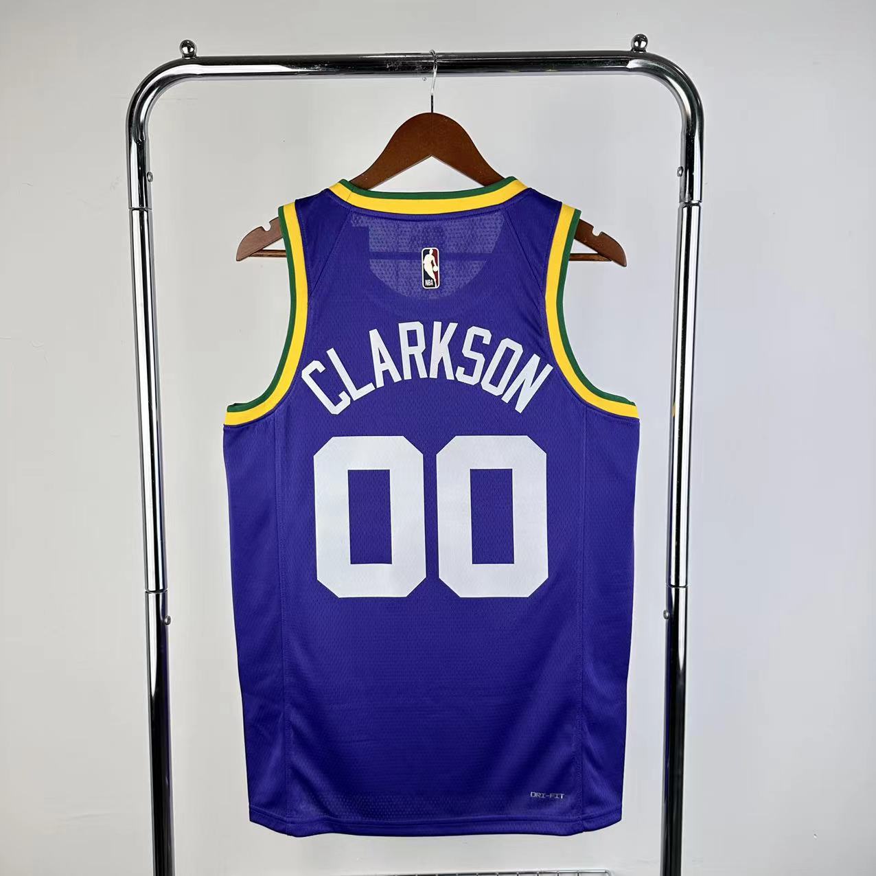 24 Season UTAH JAZZ  No.00 Clarkson