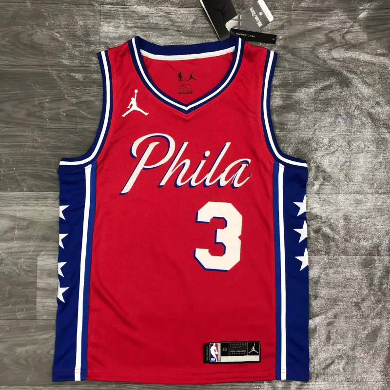 21 Season Philadelphia 76ers Flyer Red #3