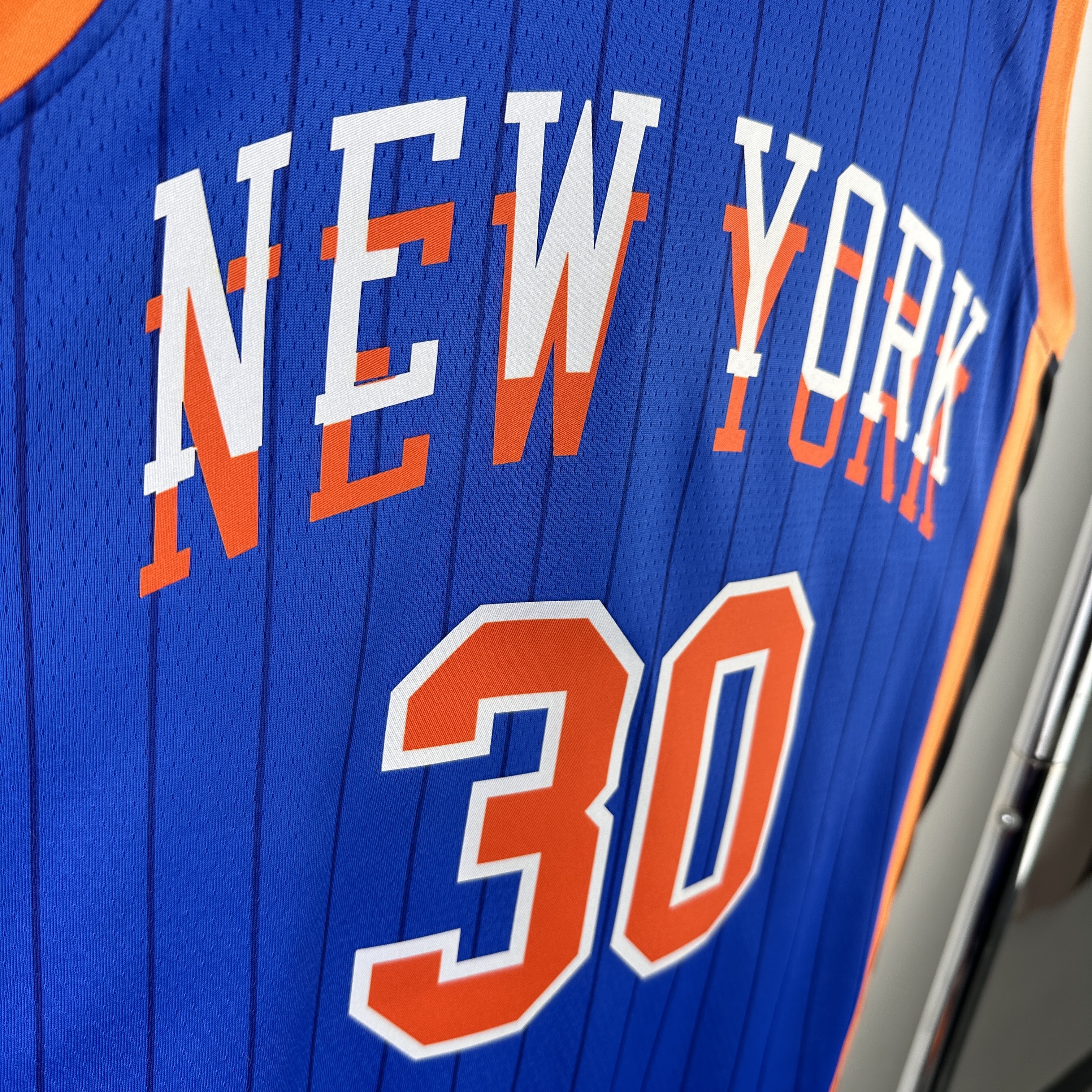 24 season Knicks City Edition  No.30 S-XXL