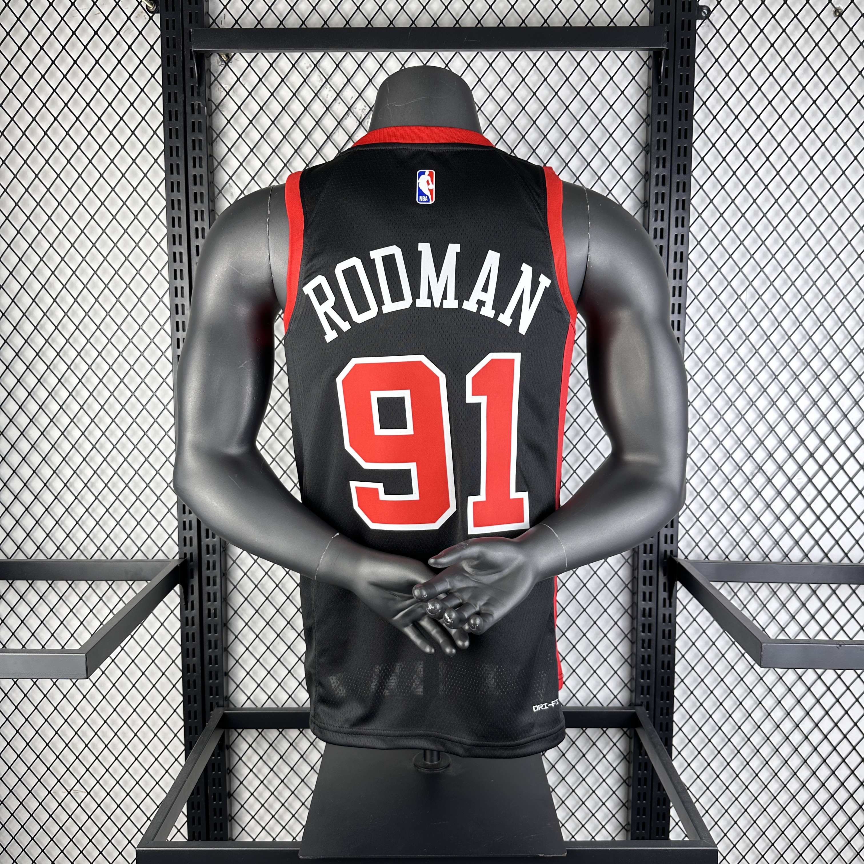 24 Season Chicago Bulls City Edition No.91 RODMAN
