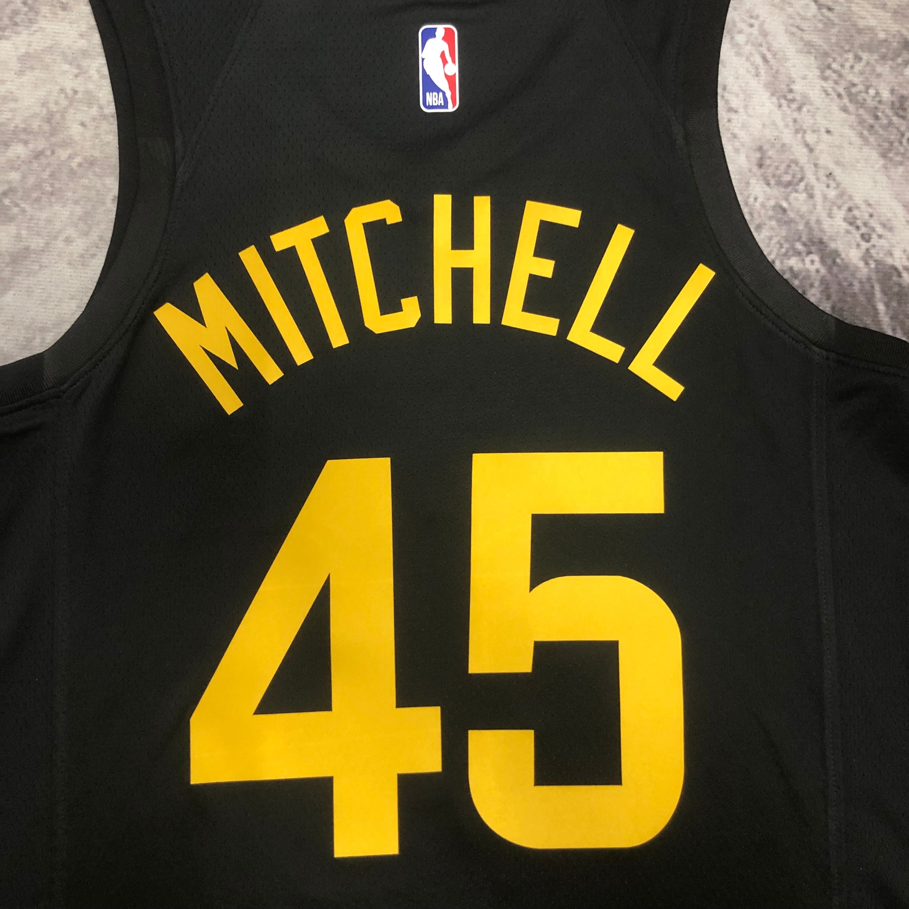 23 Season UTAH JAZZ Flyer Black  No No.45 Mitchell