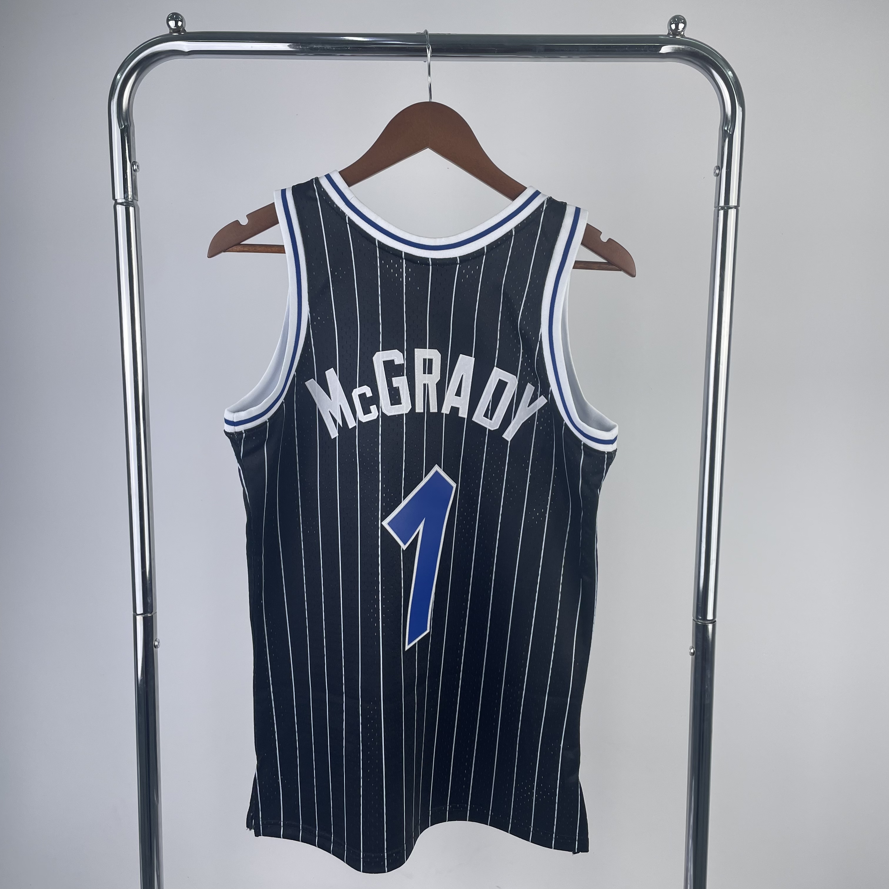 MN Heat Press Retro: ORLANDO MAGIC Black No.1