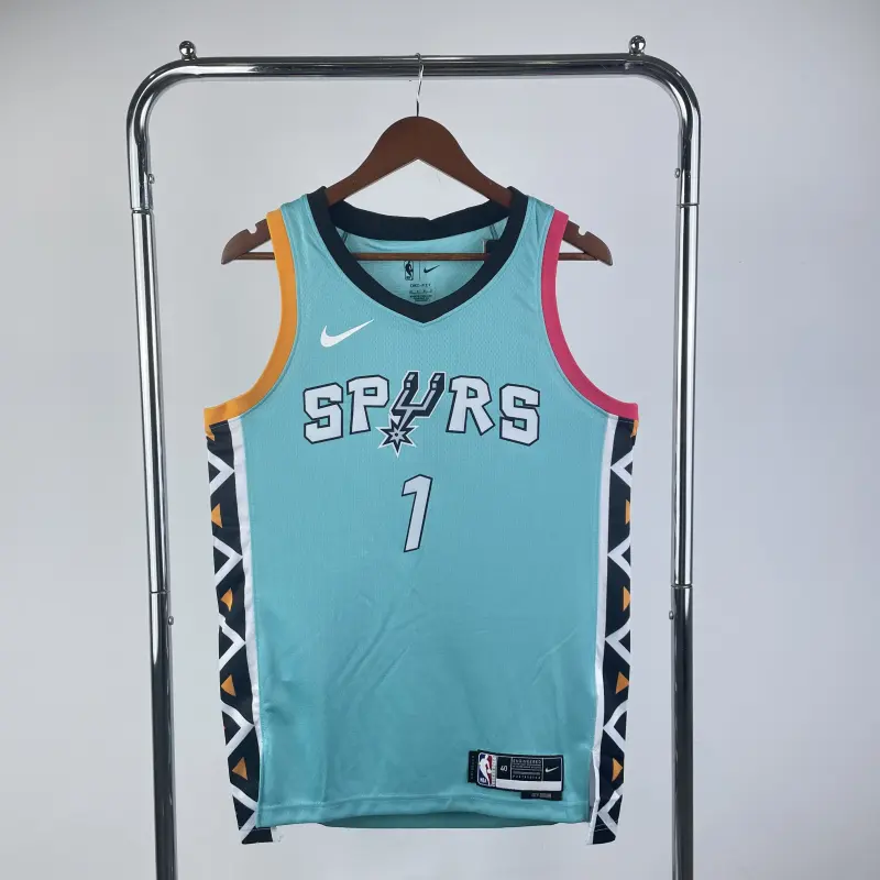 23 Season SAN ANTONIO SPURS City Edition #1 WEMBANYAMA