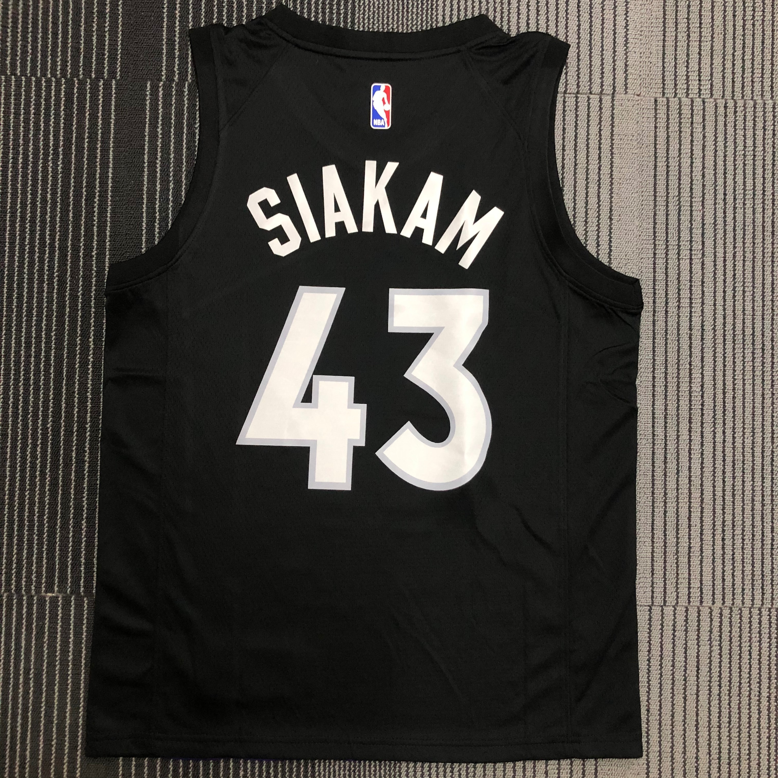 21 Season Toronto Raptors Purple  No.43 Siakam