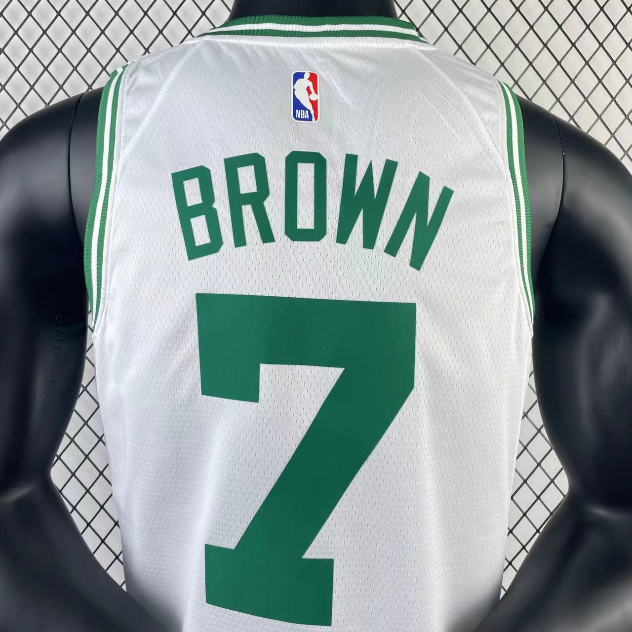 23 Season Boston Celtic White No.7 Brown