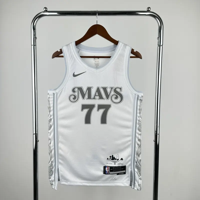 Dallas Mavericks 25 Season Dallas Mavericks City Edition #77