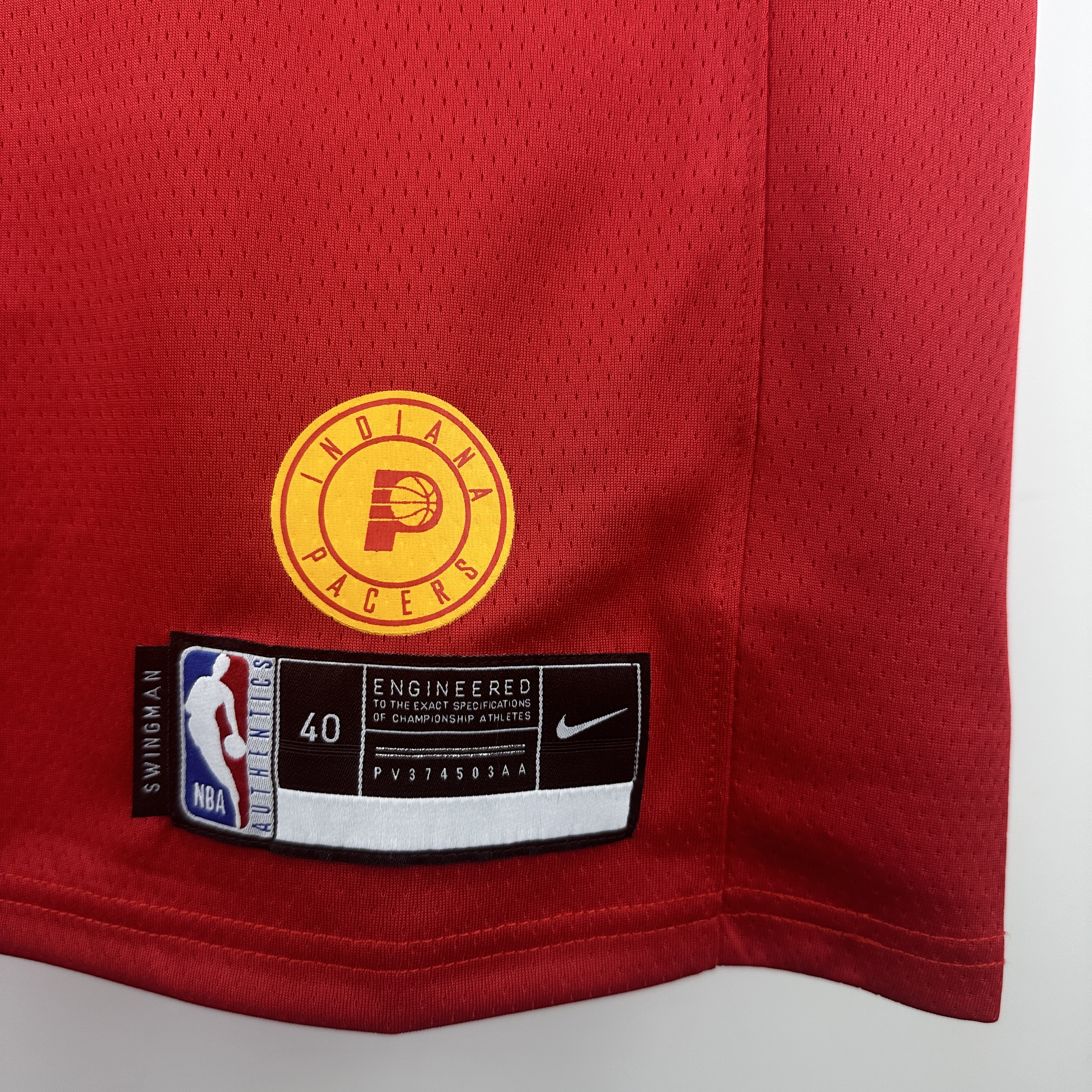 19 Season Indiana Pacers Red  No.0 Haliburton
