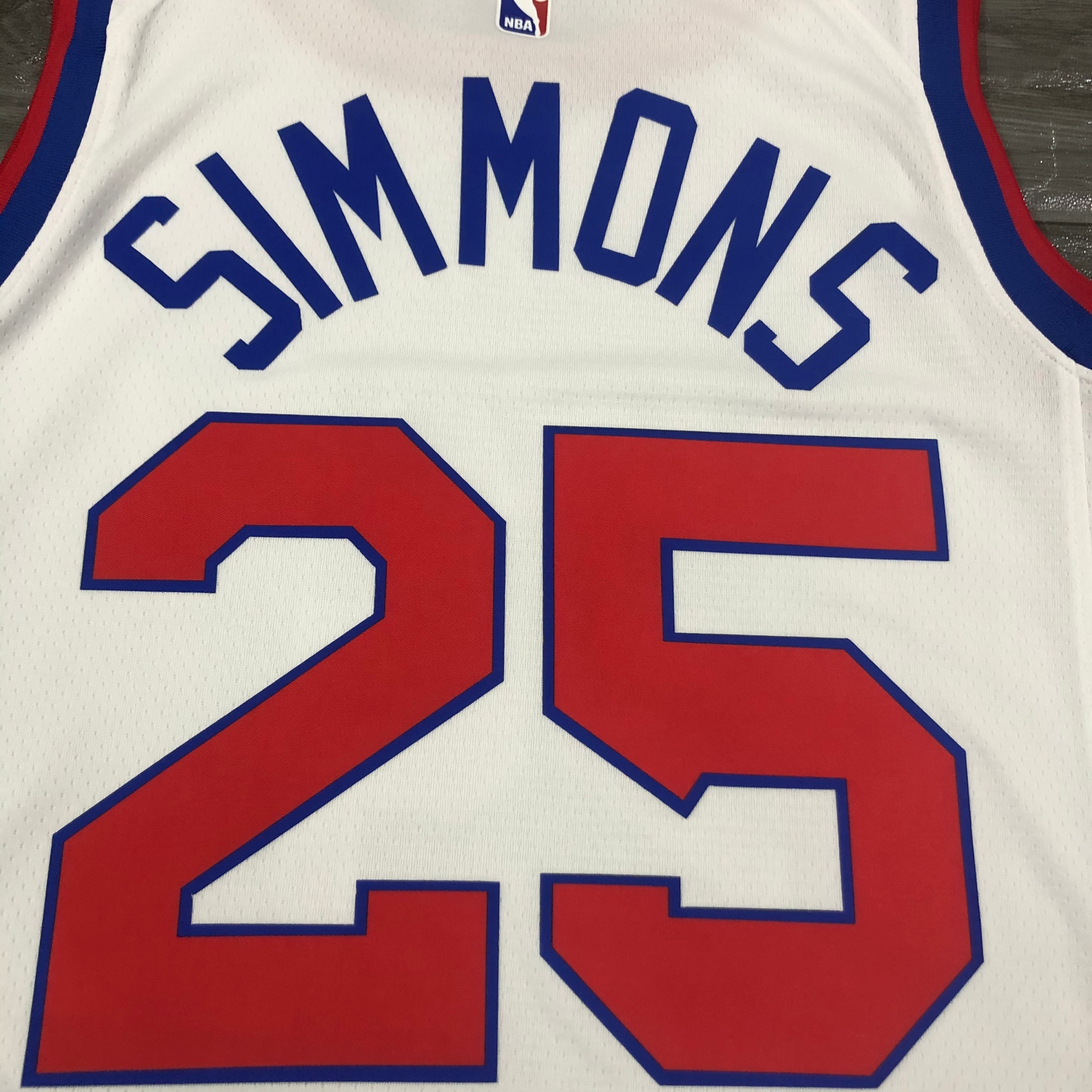21 Season Philadelphia 76ers Limited White  #25