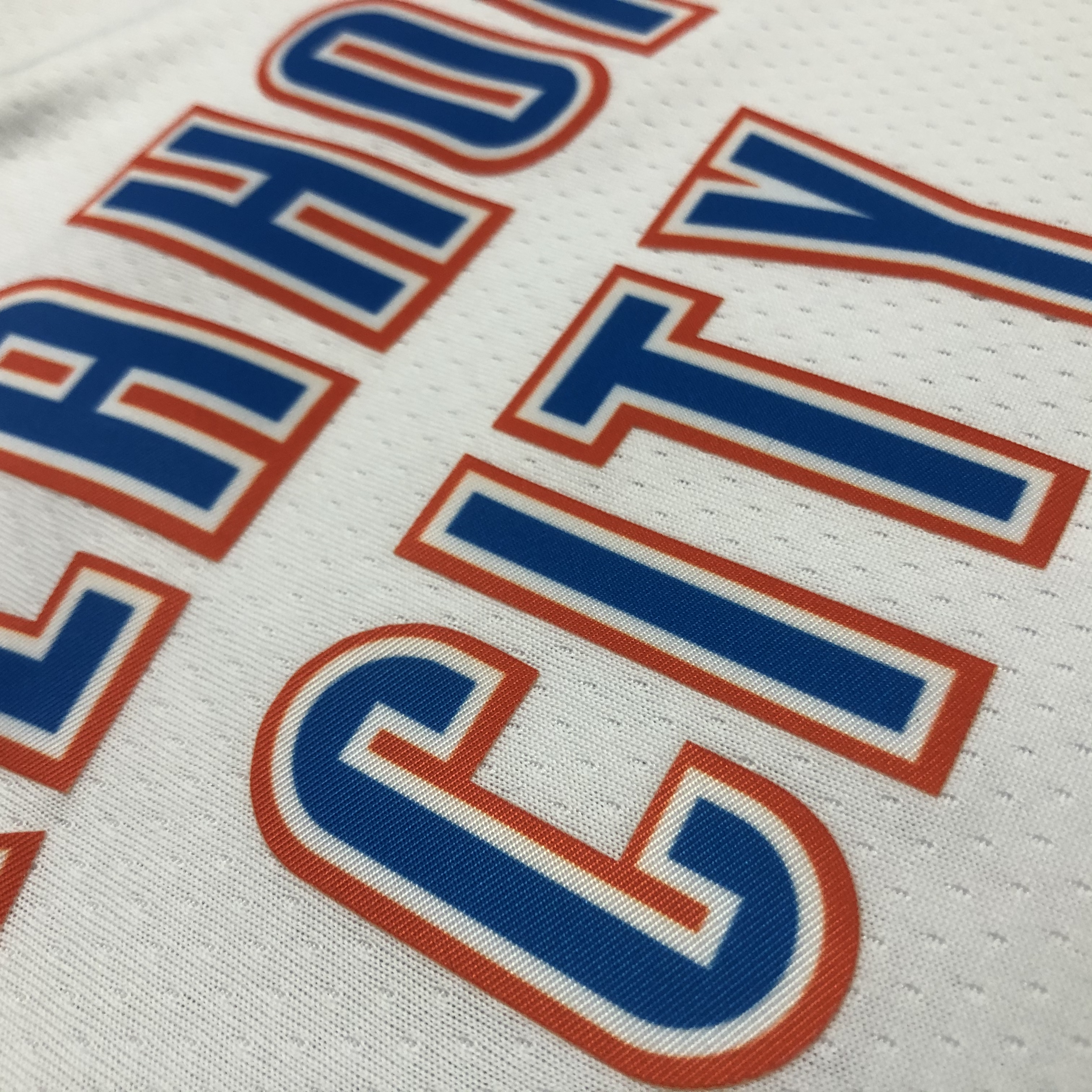 Oklahoma City Thunder White  No.0 Westbrook