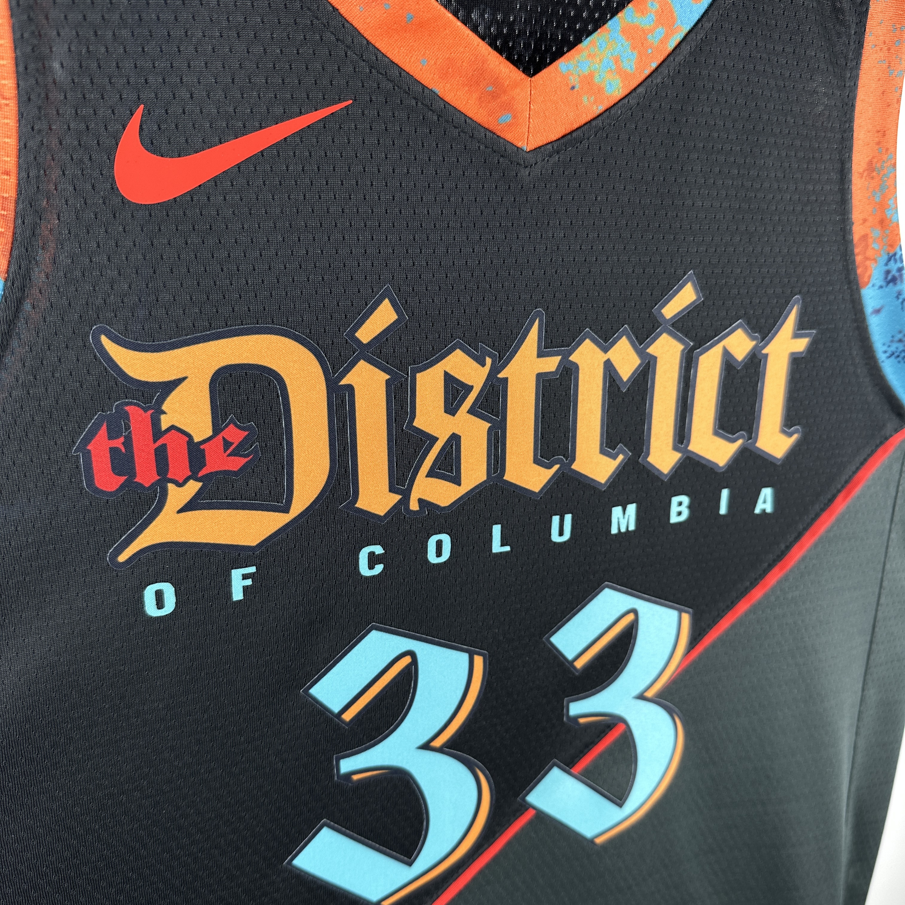 24 Season Washington Wizards City Edition No.33 kUZMA