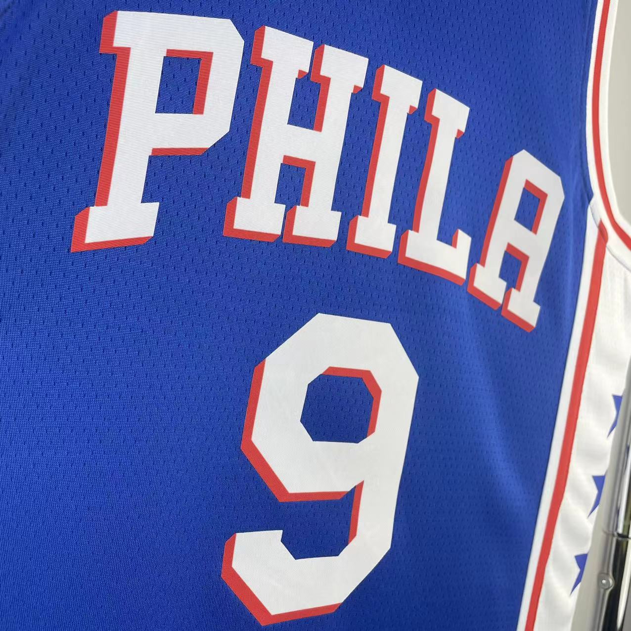 23 Season Philadelphia 76ers Blue V  #9