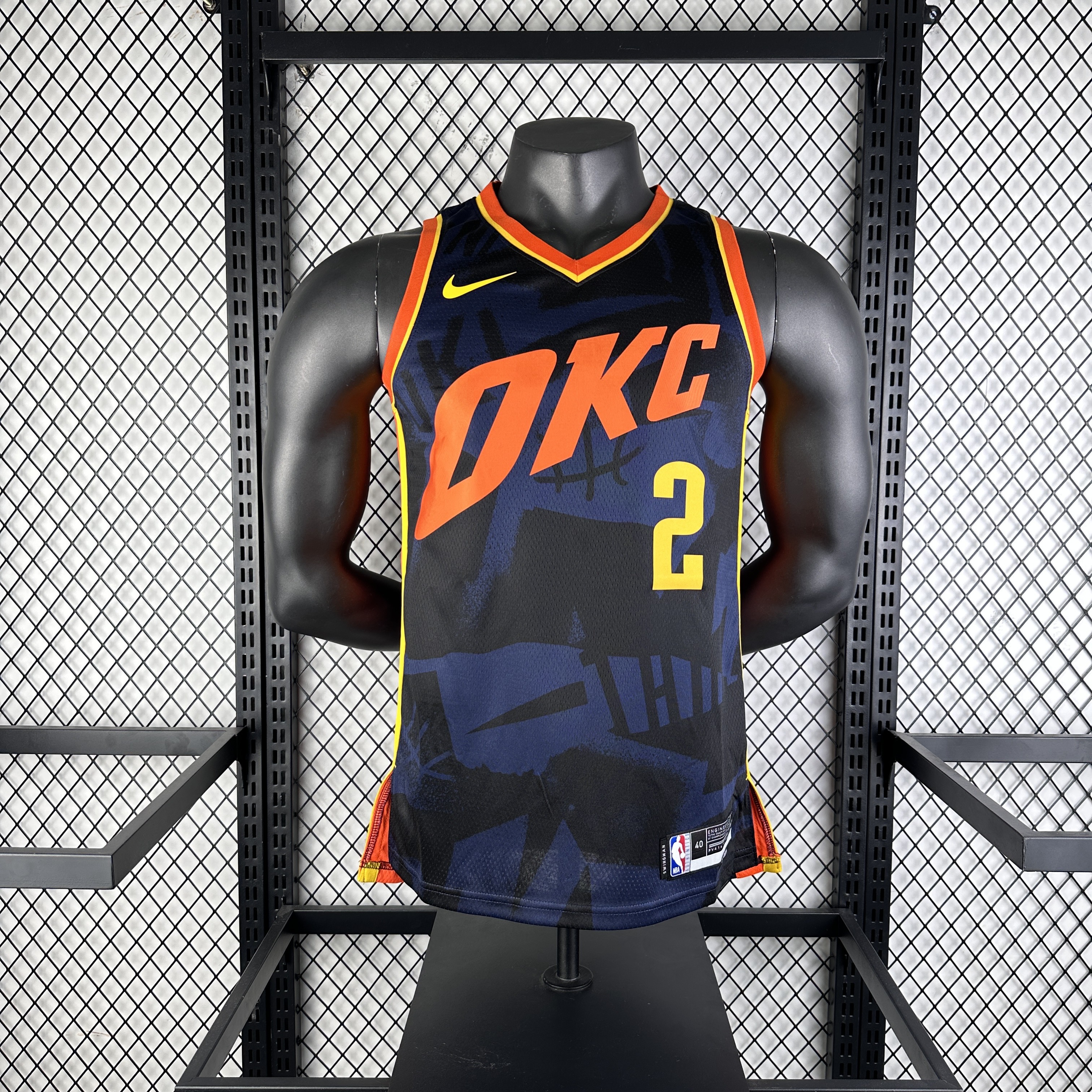 24 Season Oklahoma City Thunder City Edition #2 Gilgeous-Alexander