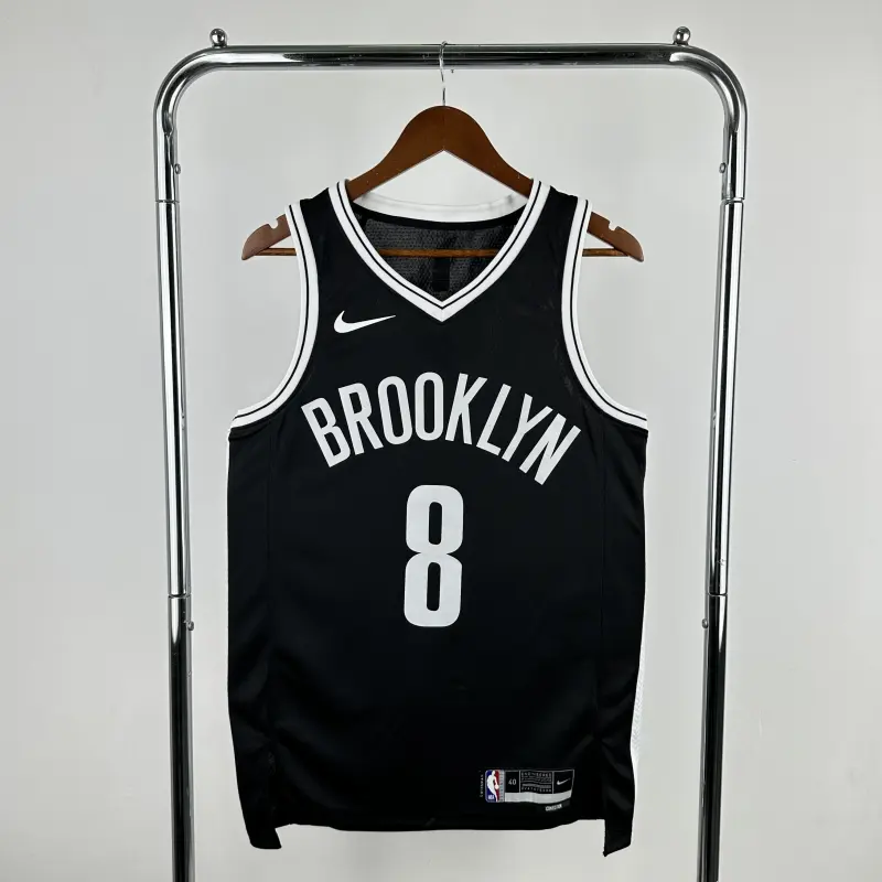23 Season Brooklyn Nets Black No. 8 CUI