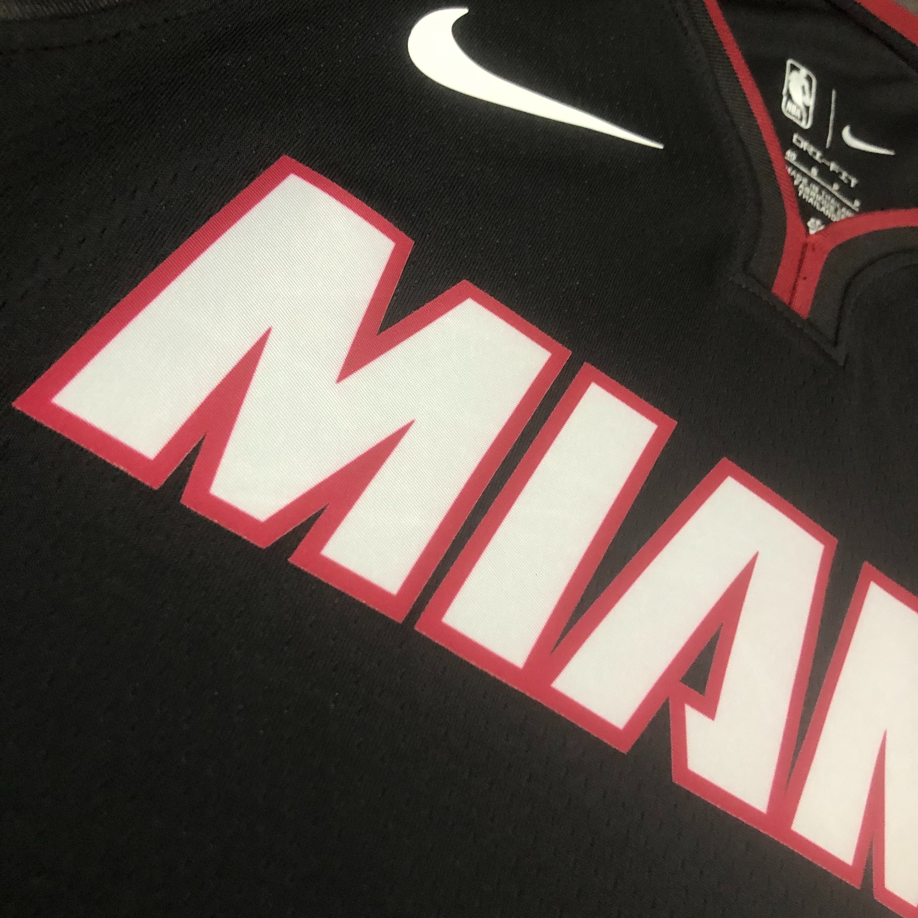 23 Season Miami Heat Black  No.3 Wade
