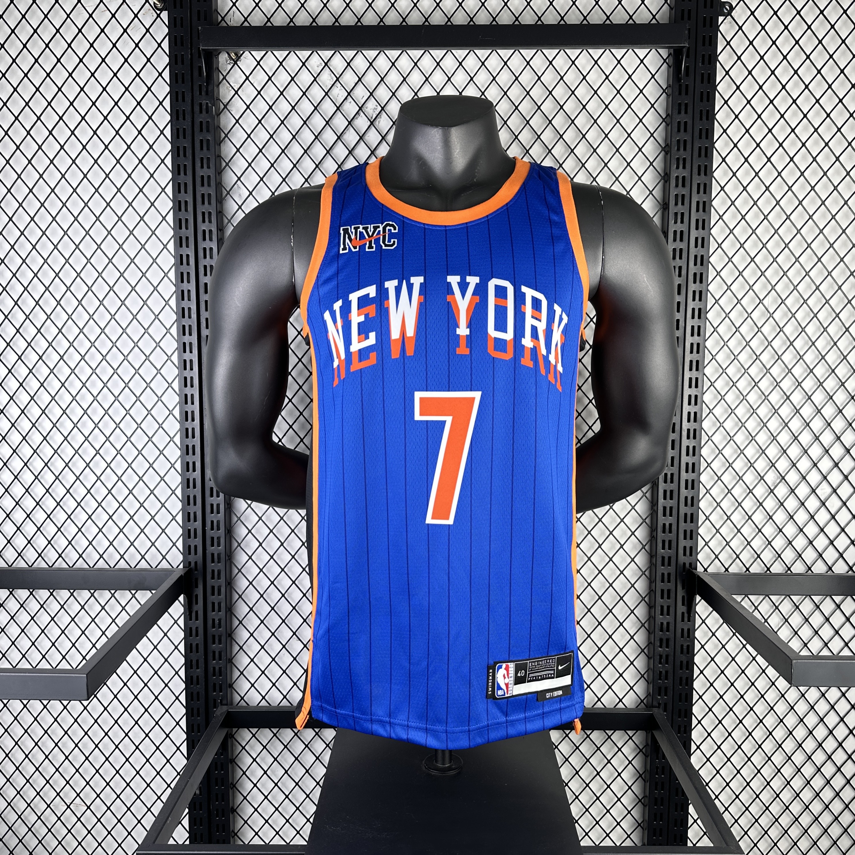 24 season Knicks City Edition  No.7 S-XXL