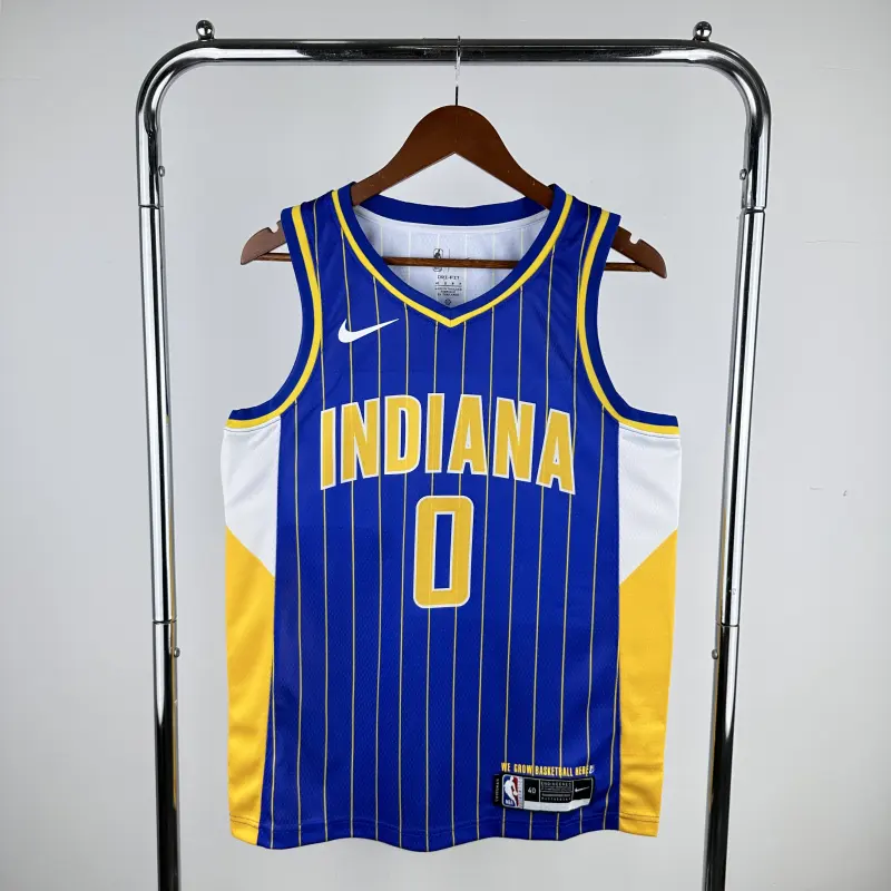 21 Season Indiana Pacers City Version No.0 Haliburton