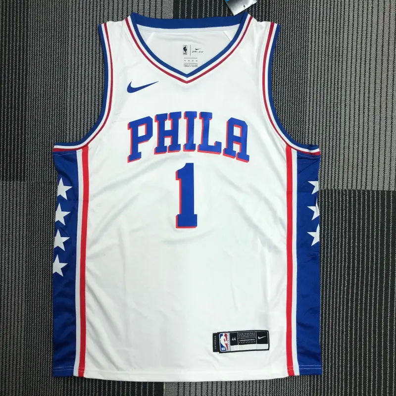 Philadelphia 76ers White V #1 Harden