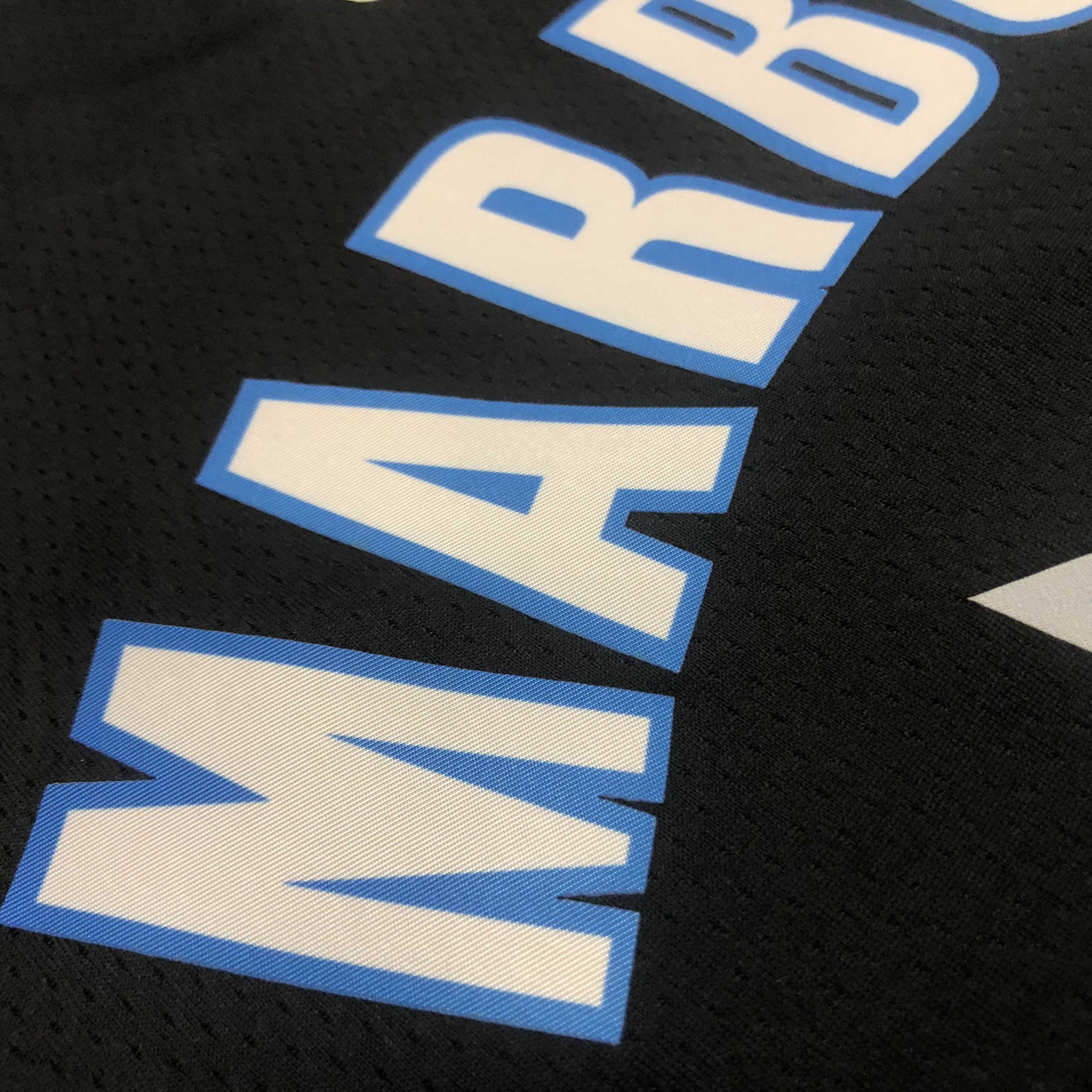 18 Season MINNESOTA TIMBERWOLVES BLACK  NO.3 MARBURY