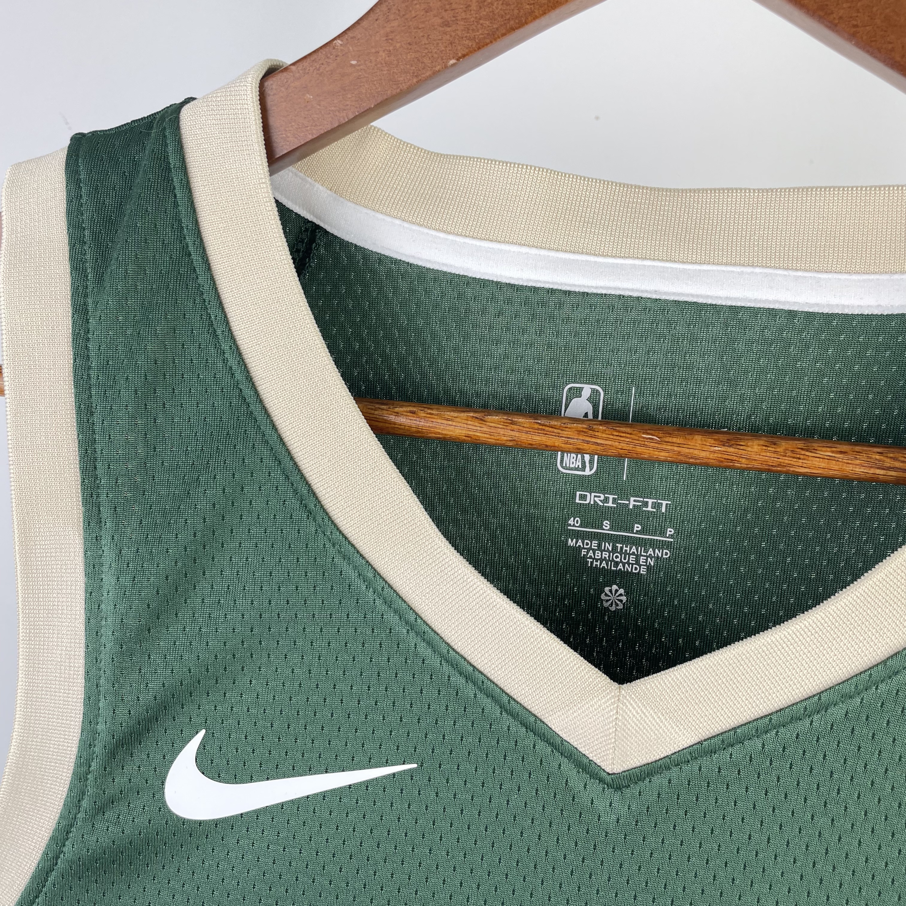 23 Season Milwaukee Bucks Away Version  No.34