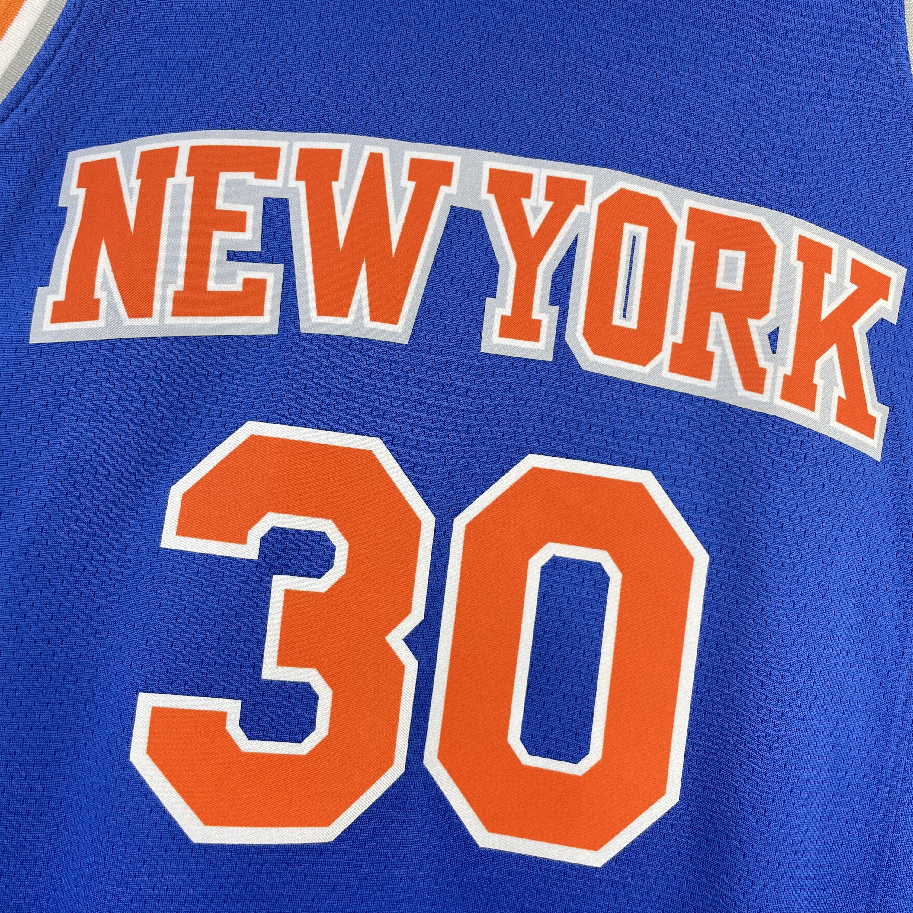 23 season Knicks Blue  No.30 S-XXL