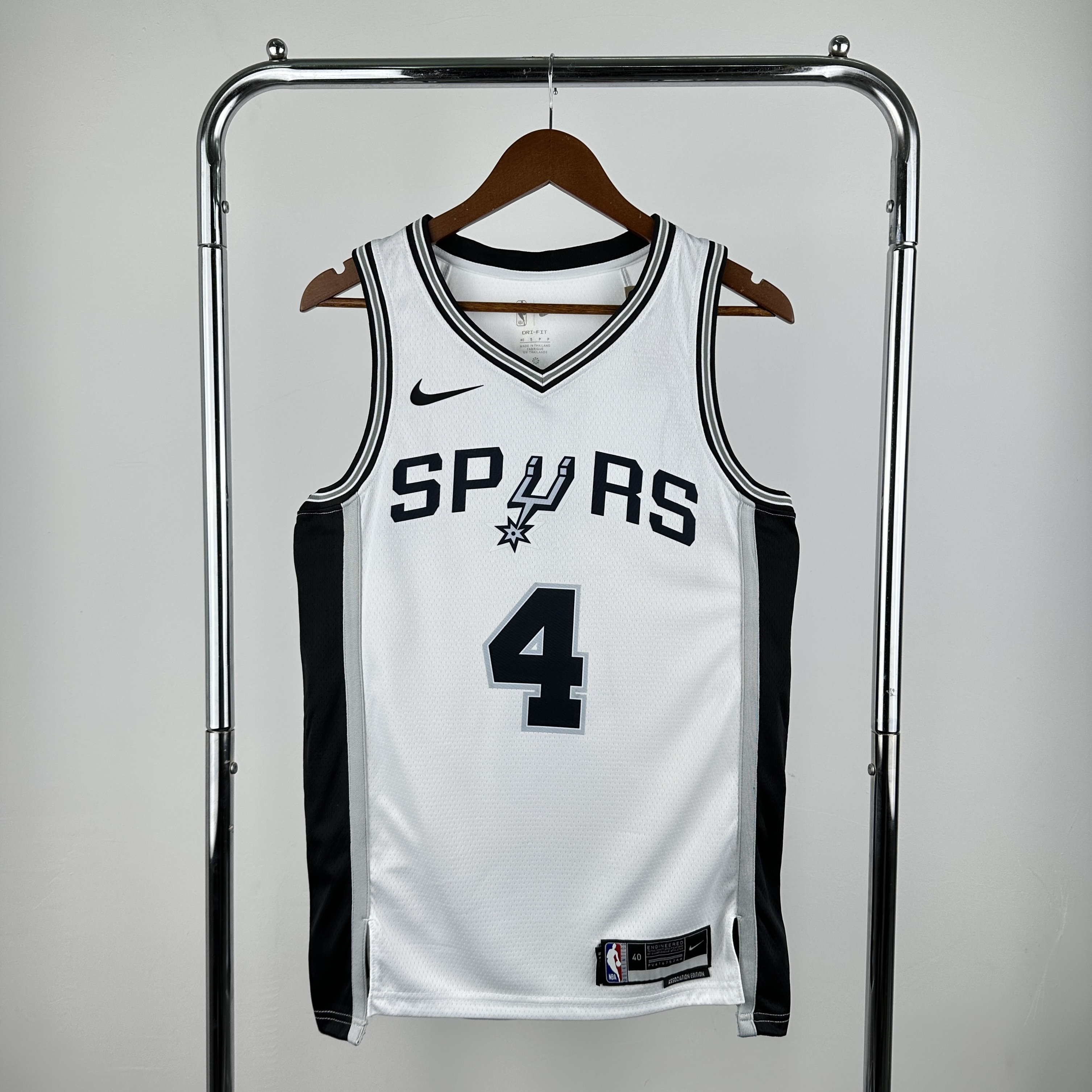 SAN ANTONIO SPURS WHITE #4