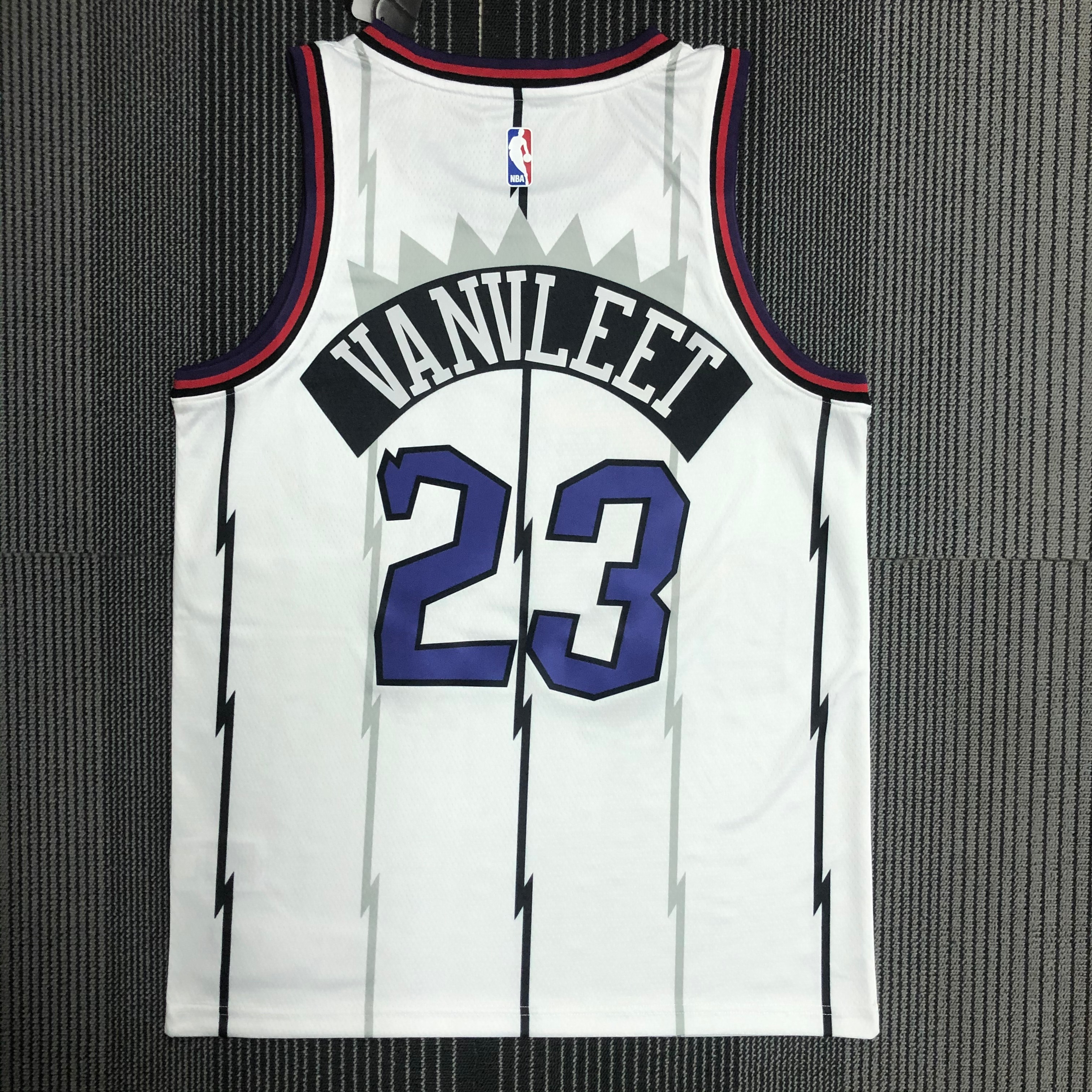 Toronto Raptors White  No.23 Vanvleet