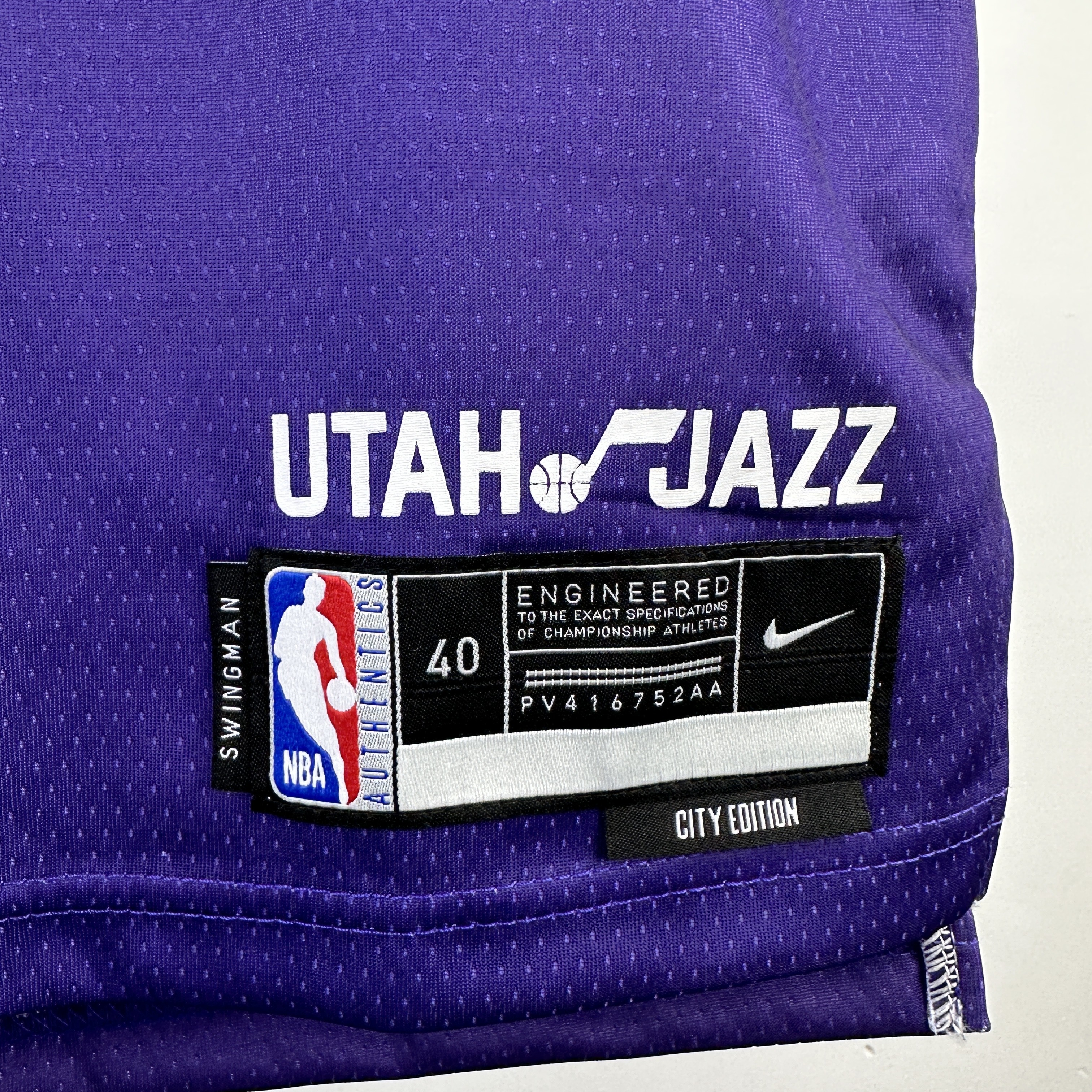 24 Season UTAH JAZZ City Version  No.00 Clarkson