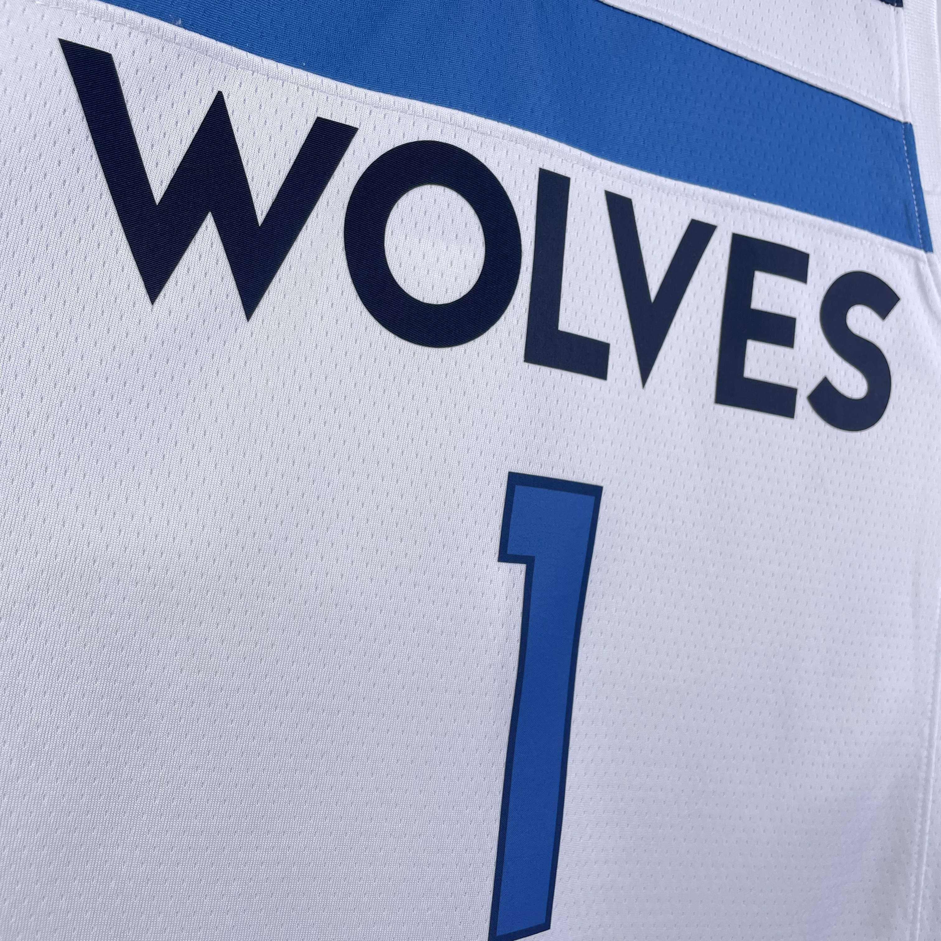 23 SEASON MINNESOTA TIMBERWOLVES HOME  NO.1 ANDERSON