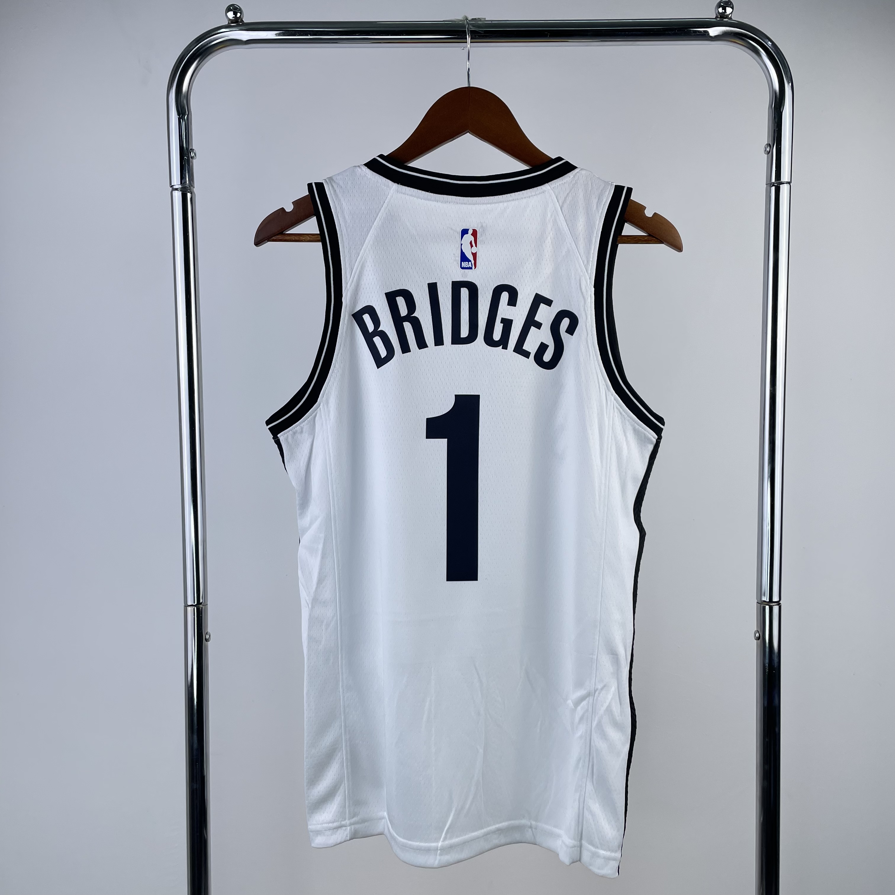 23 Season Brooklyn Nets White  No. 1 Bridges