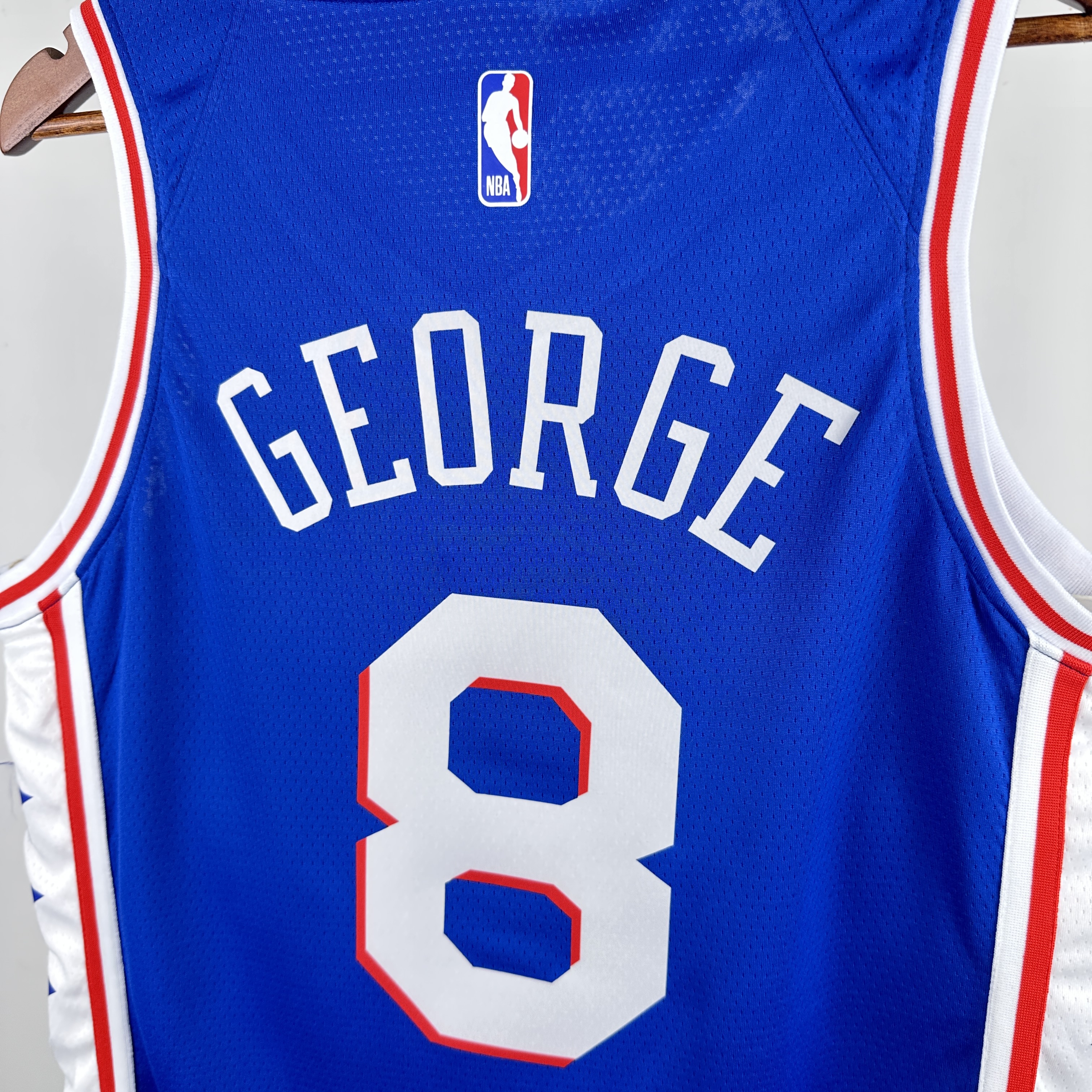 23 Season Philadelphia 76ers Blue V  #8