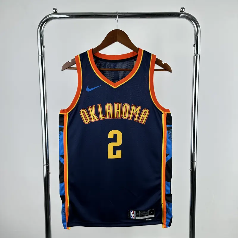 25 Season Oklahoma City Thunder City Edition #2 Gilgeous-Alexander