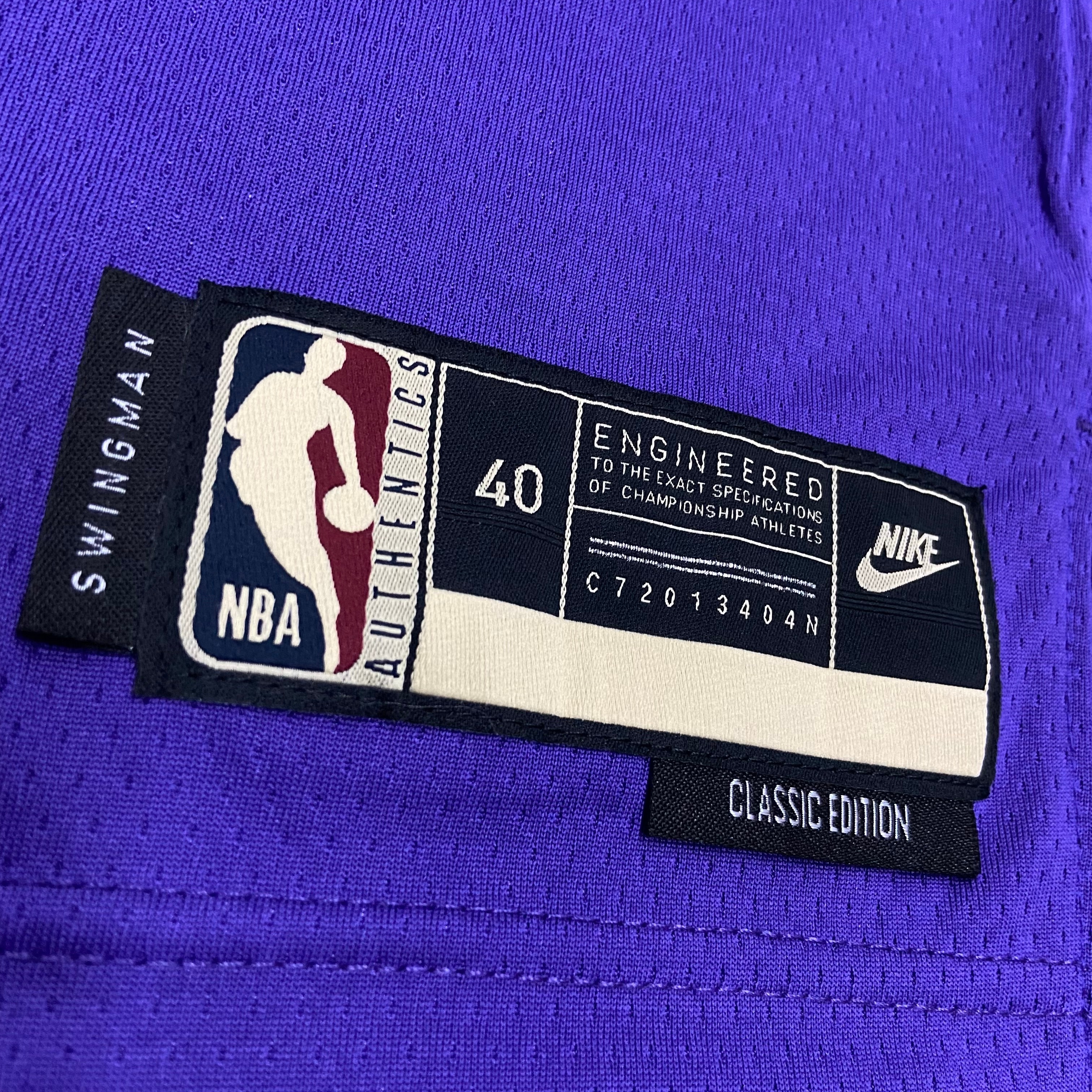 23 Season Milwaukee Bucks Purple  No.34