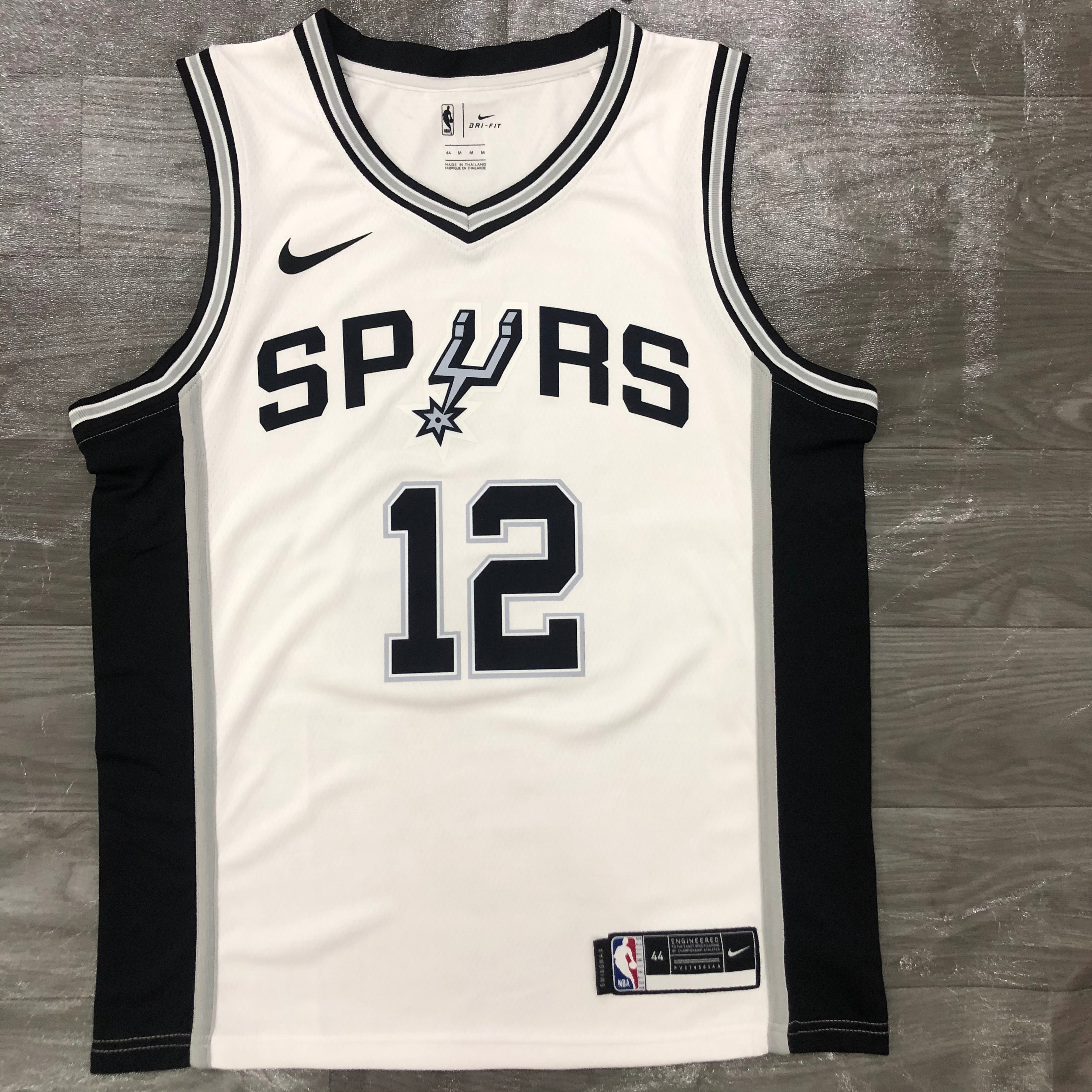 SAN ANTONIO SPURS WHITE #12